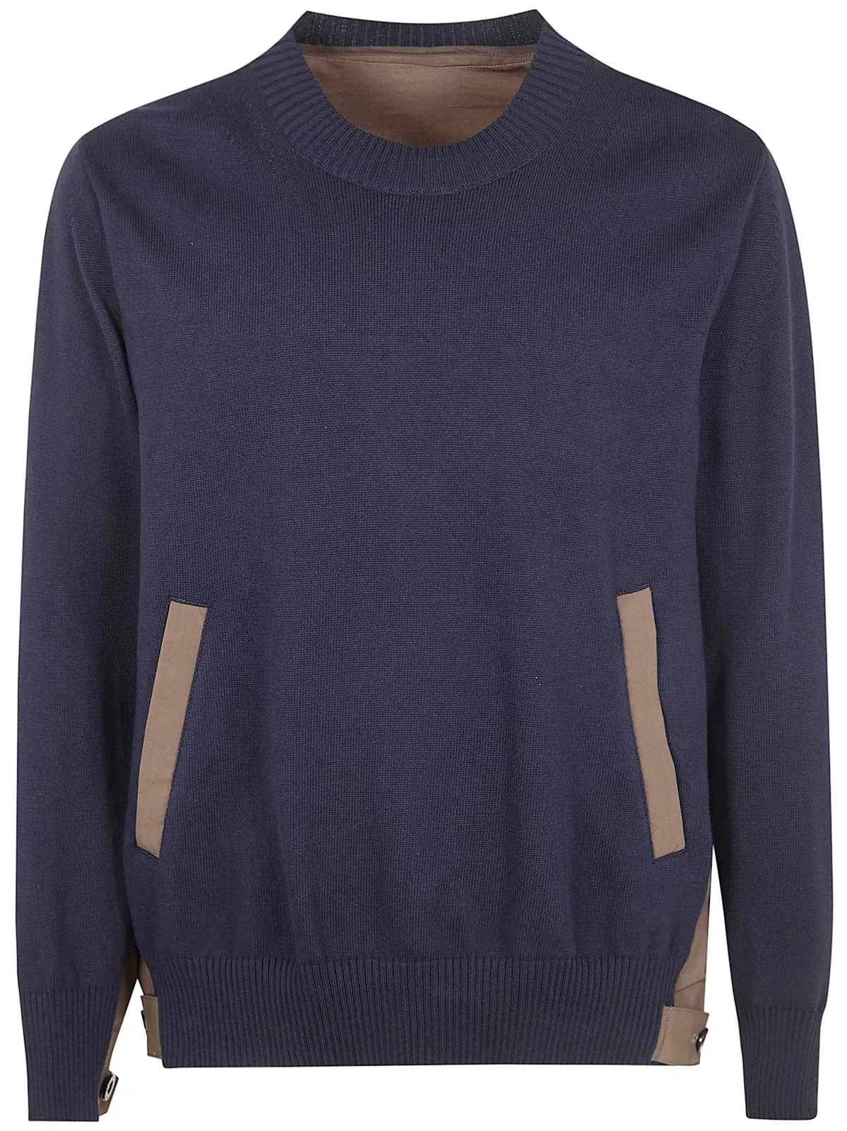Sacai Cotton Typewriter X Knit Pullover