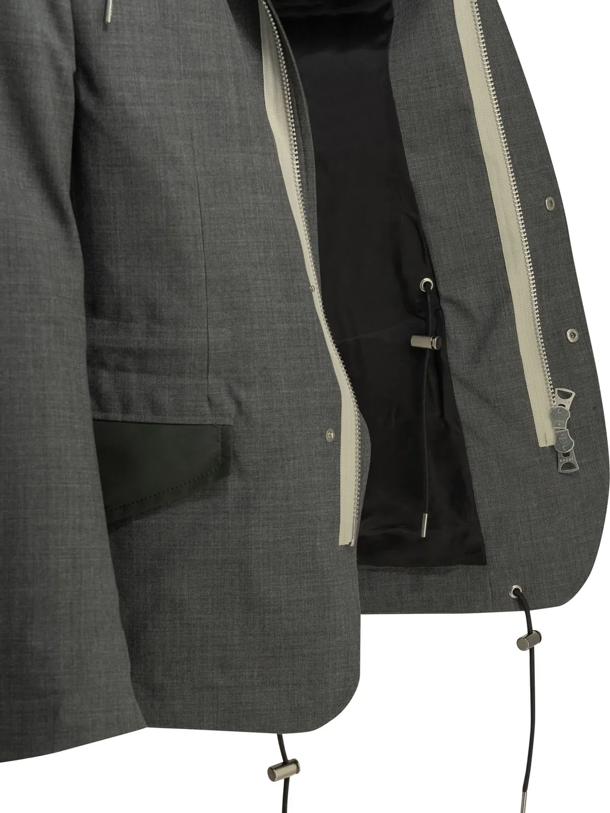 Sacai "X Nylon" Blazer