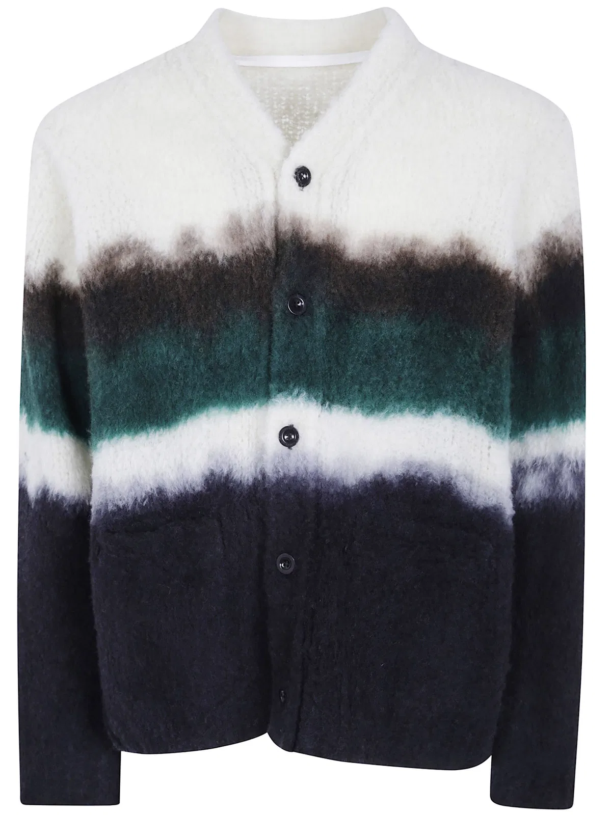 Sacai Chusen Dyed Knit Cardigan