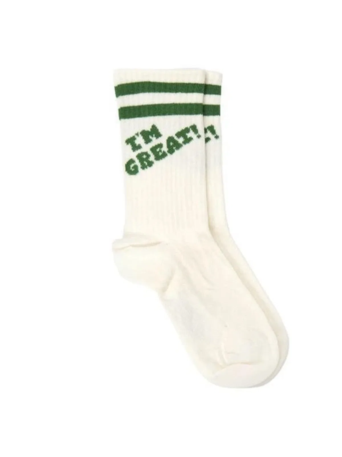 Mini rodini 2 Pack "I Am Great" Socks