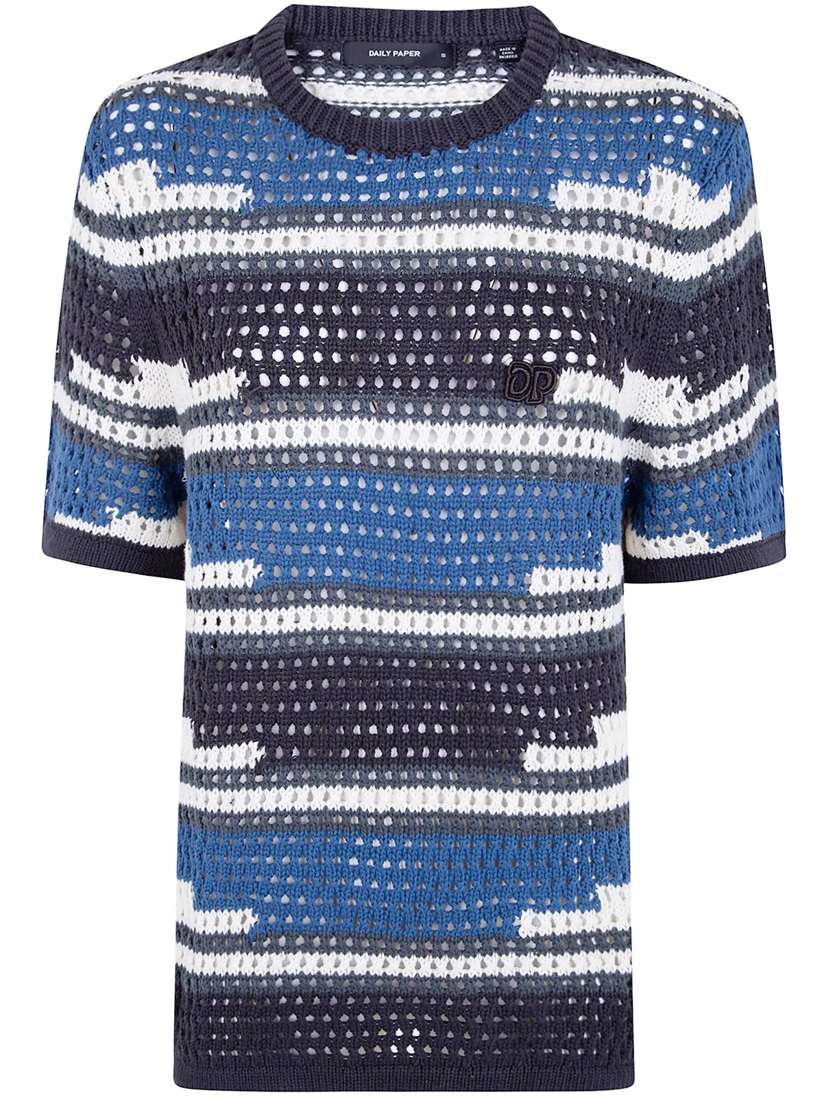 Daily Paper "Kente" Stripe Knit Shirt