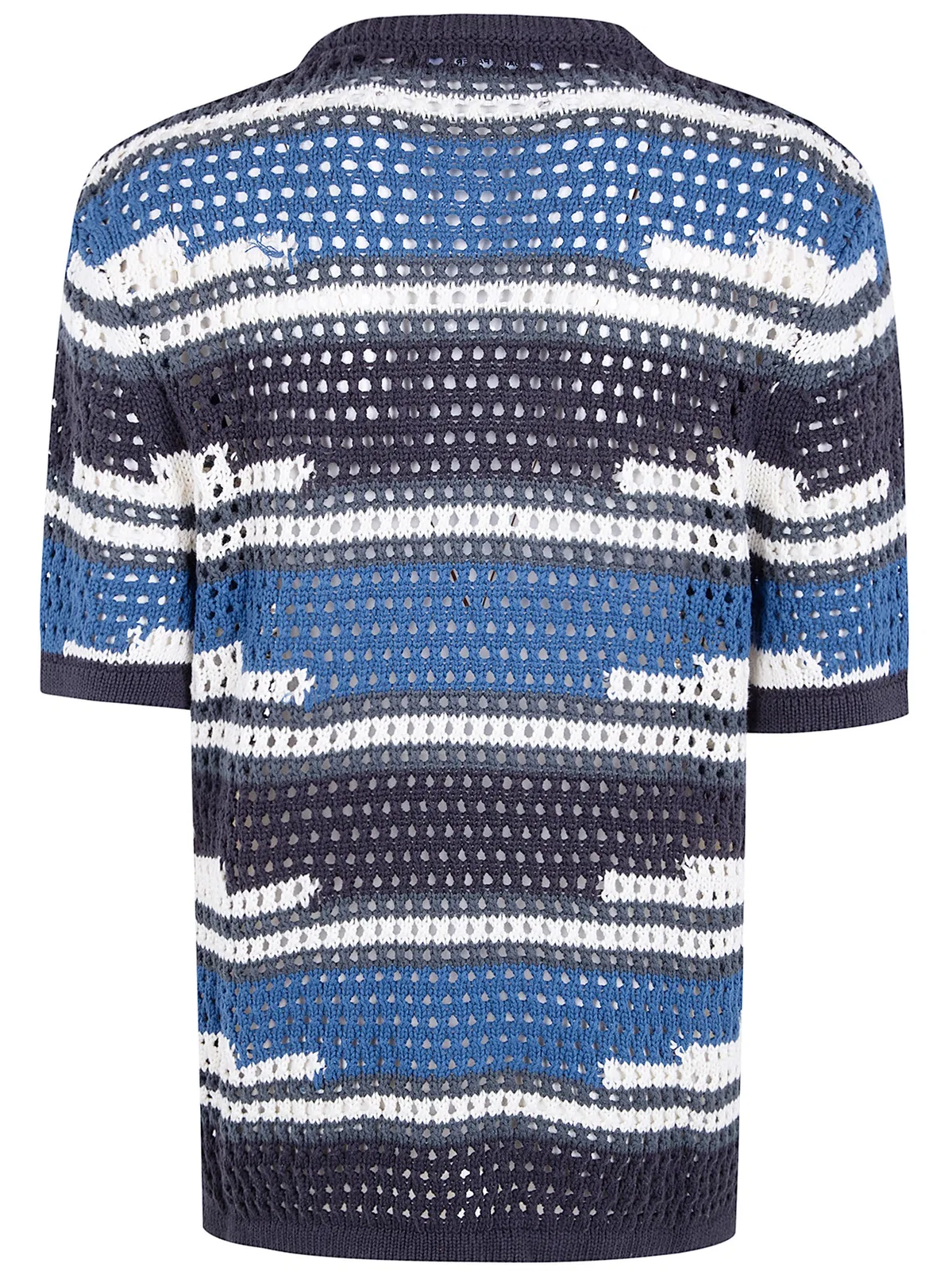 Daily Paper "Kente" Stripe Knit Shirt