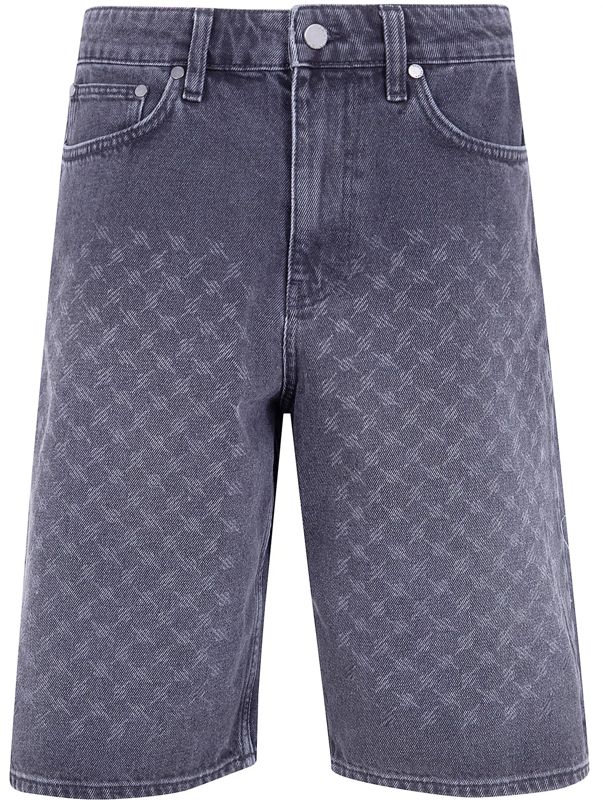 Daily Paper "Laser Monogram" Denim Shorts