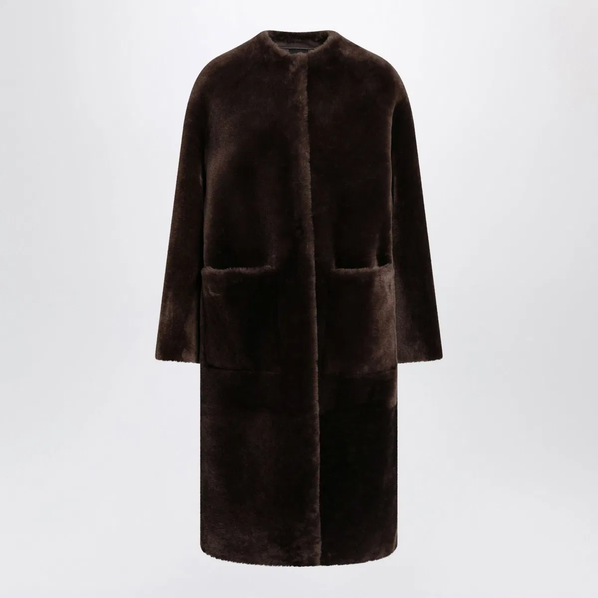 Blancha Oak Reversible Shearling Coat