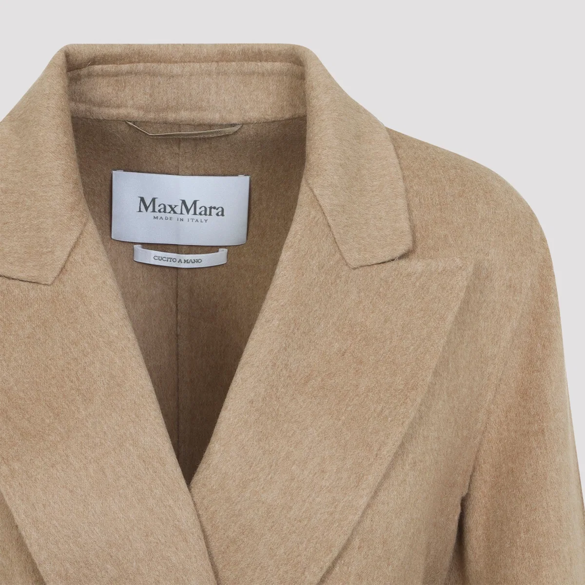 Max Mara Beige Ribelle Camel Coat
