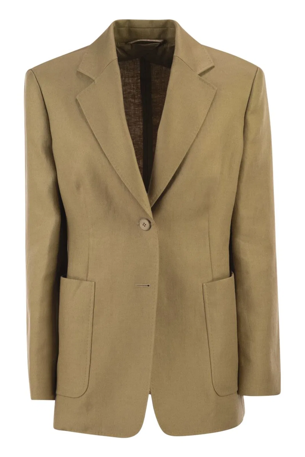 Max Mara Mxmvolonta - Pure Linen Fabric Blazer