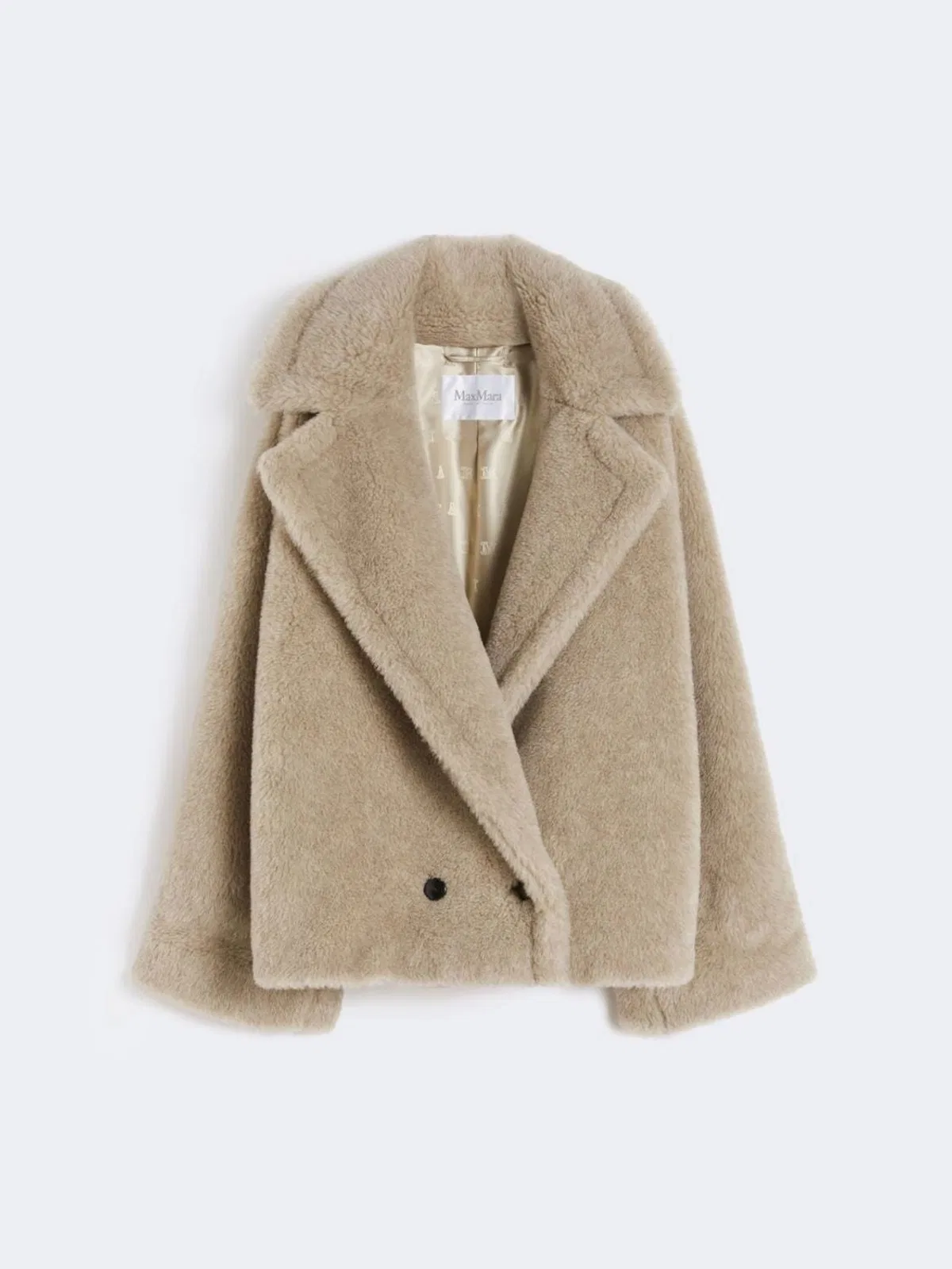 Max Mara Mxmcambusa Teddy Fabric Coat