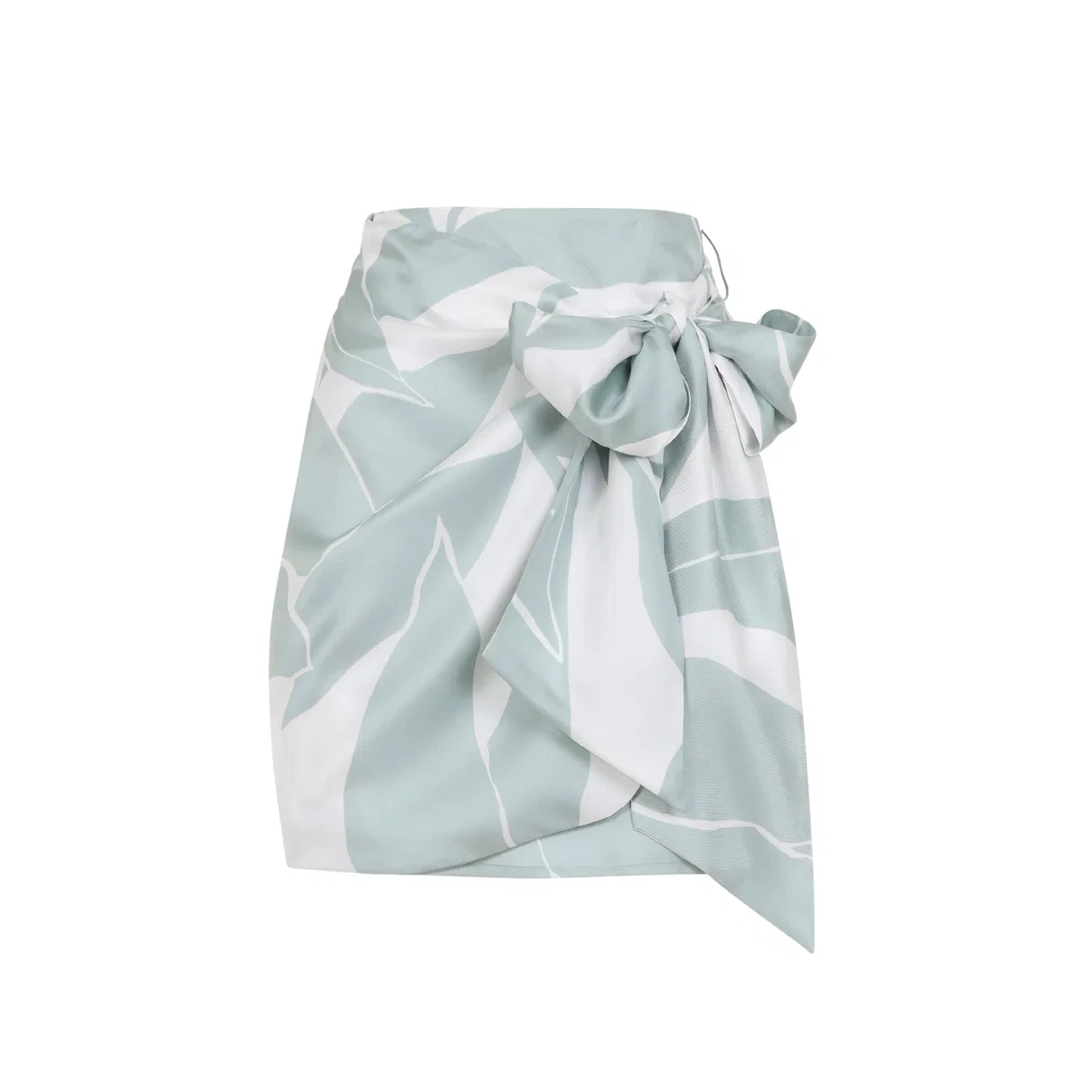 Max Mara Mxmstrano - Printed Pure Silk Wrap Skirt