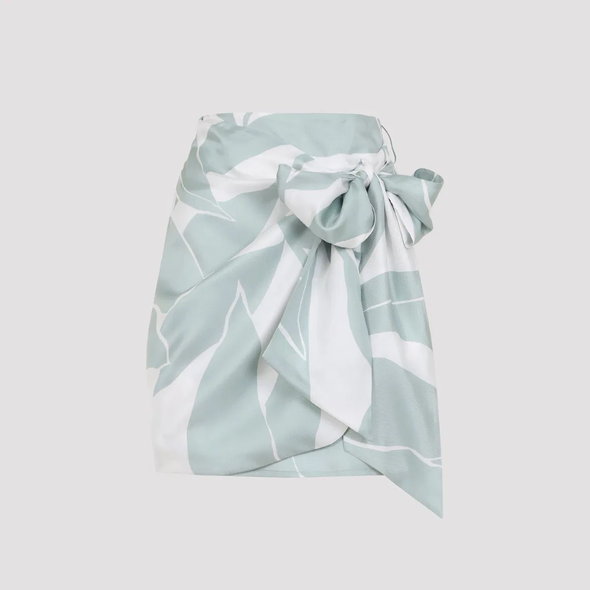 Max Mara Mxmstrano - Printed Pure Silk Wrap Skirt