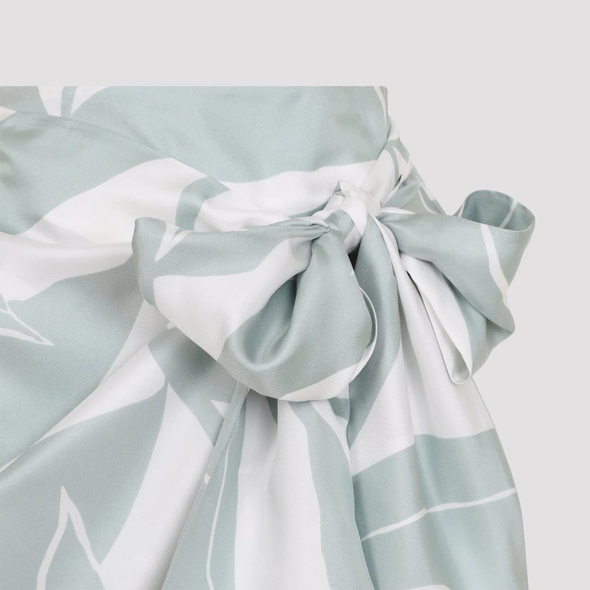 Max Mara Mxmstrano - Printed Pure Silk Wrap Skirt