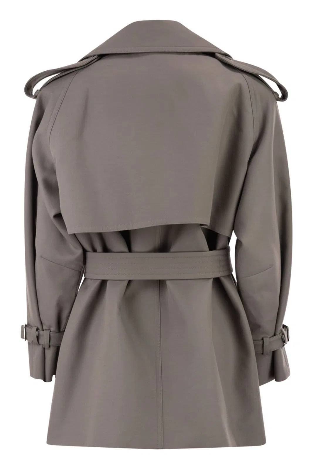 Max Mara Mxscacio - Short Cotton Trench Coat