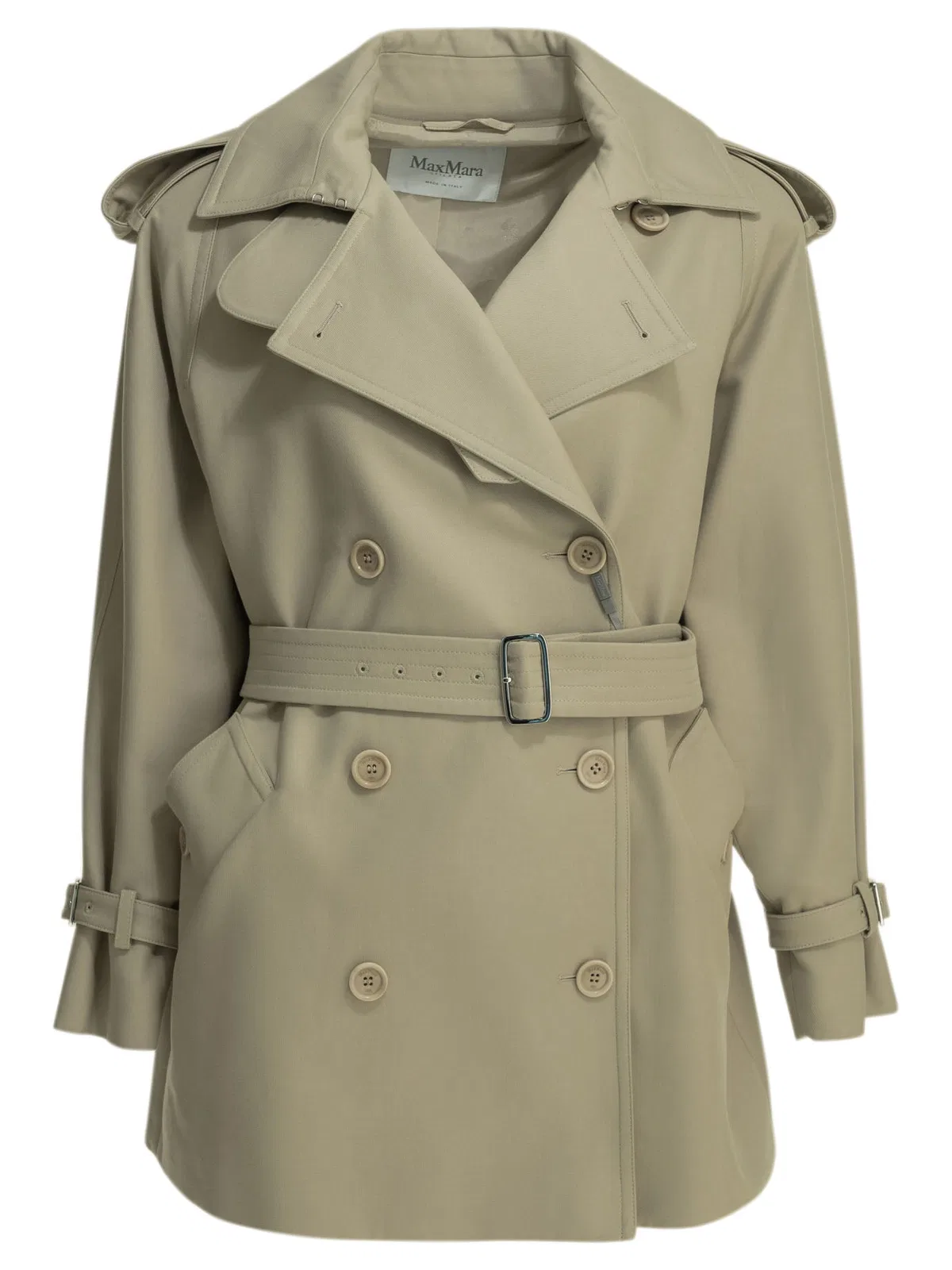 Max Mara Beige Cotton Lightweight Cotton Jacket