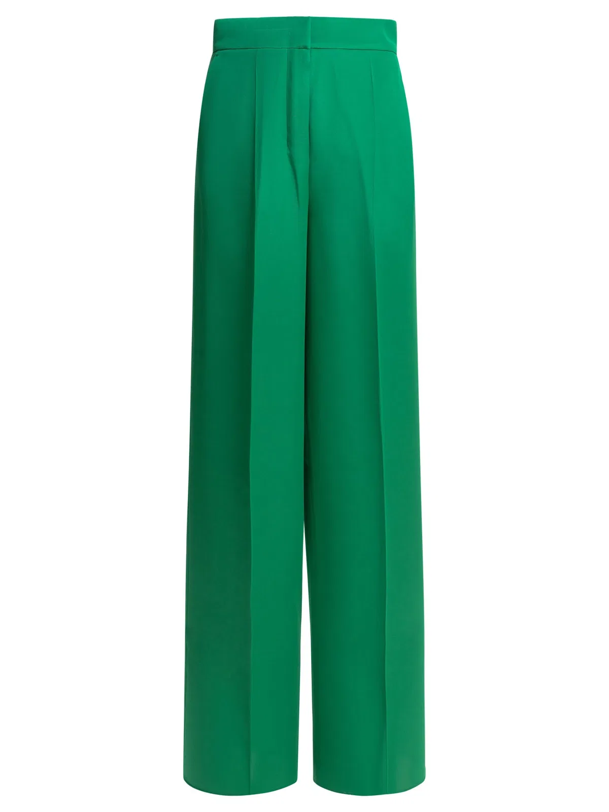 Max mara pianoforte Tailored Green Silk Pants
