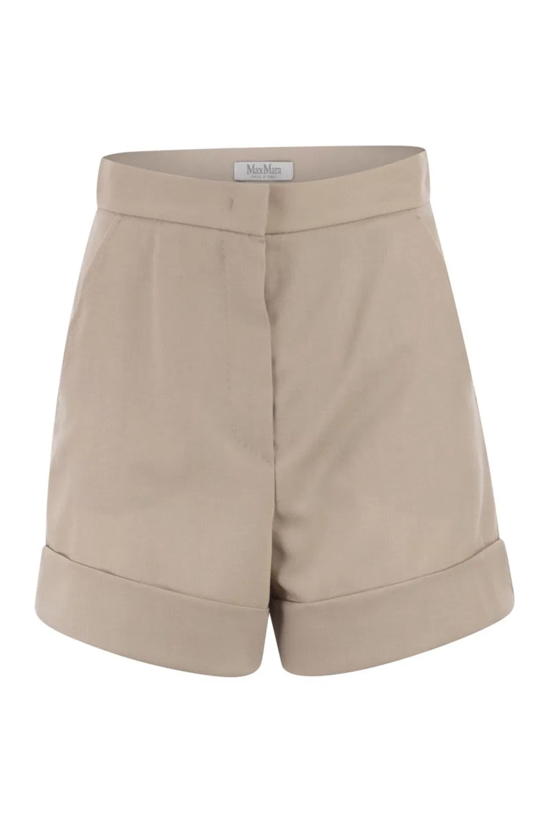 Max Mara Mxmcelebre - Shorts In Wool, Mohair And 