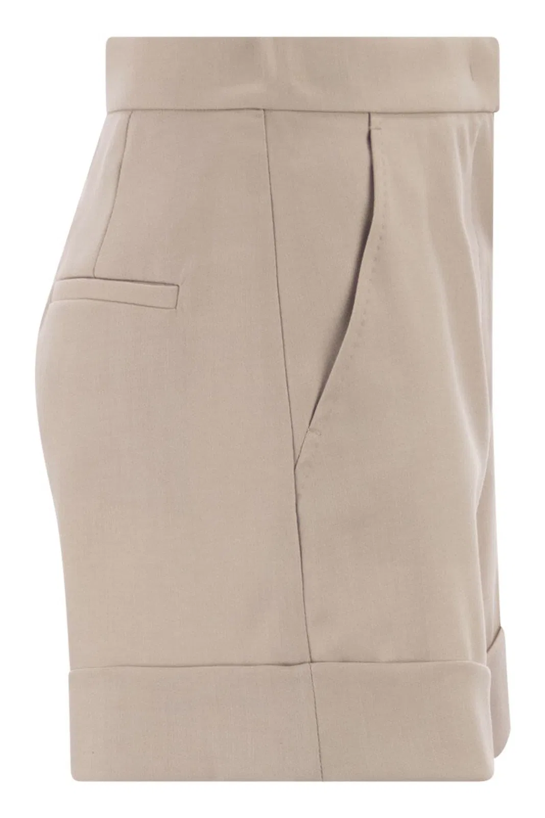 Max Mara Mxmcelebre - Shorts In Wool, Mohair And 