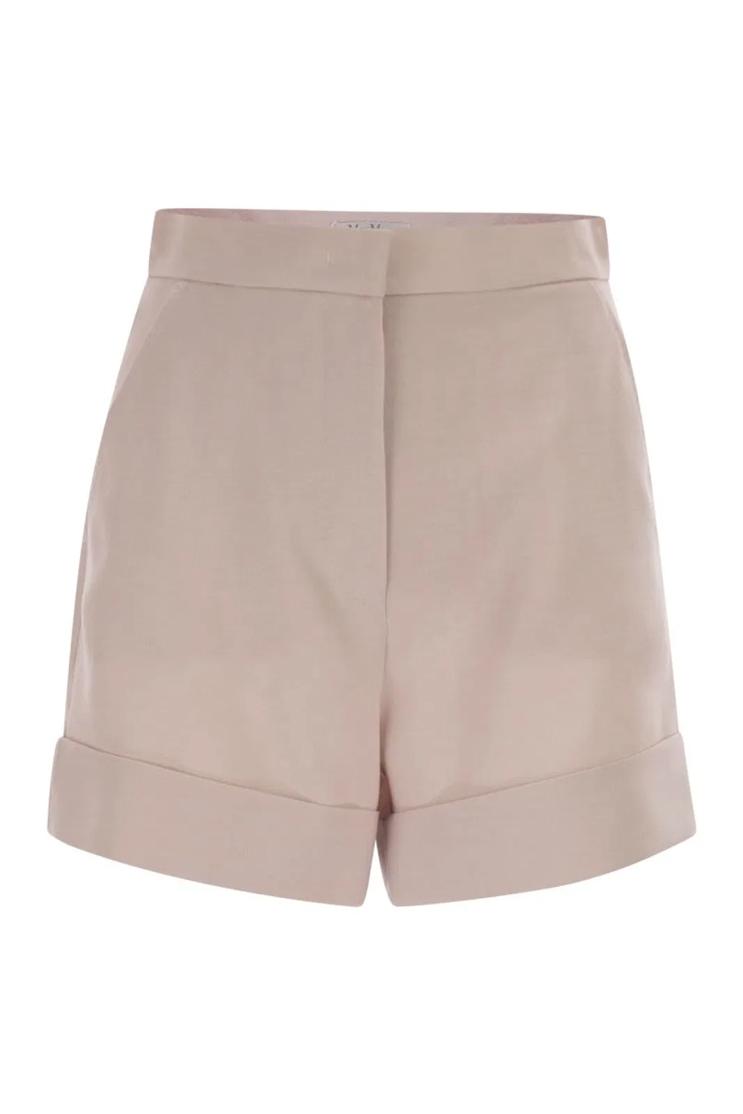 Max Mara Pink Celebre Wool Shorts