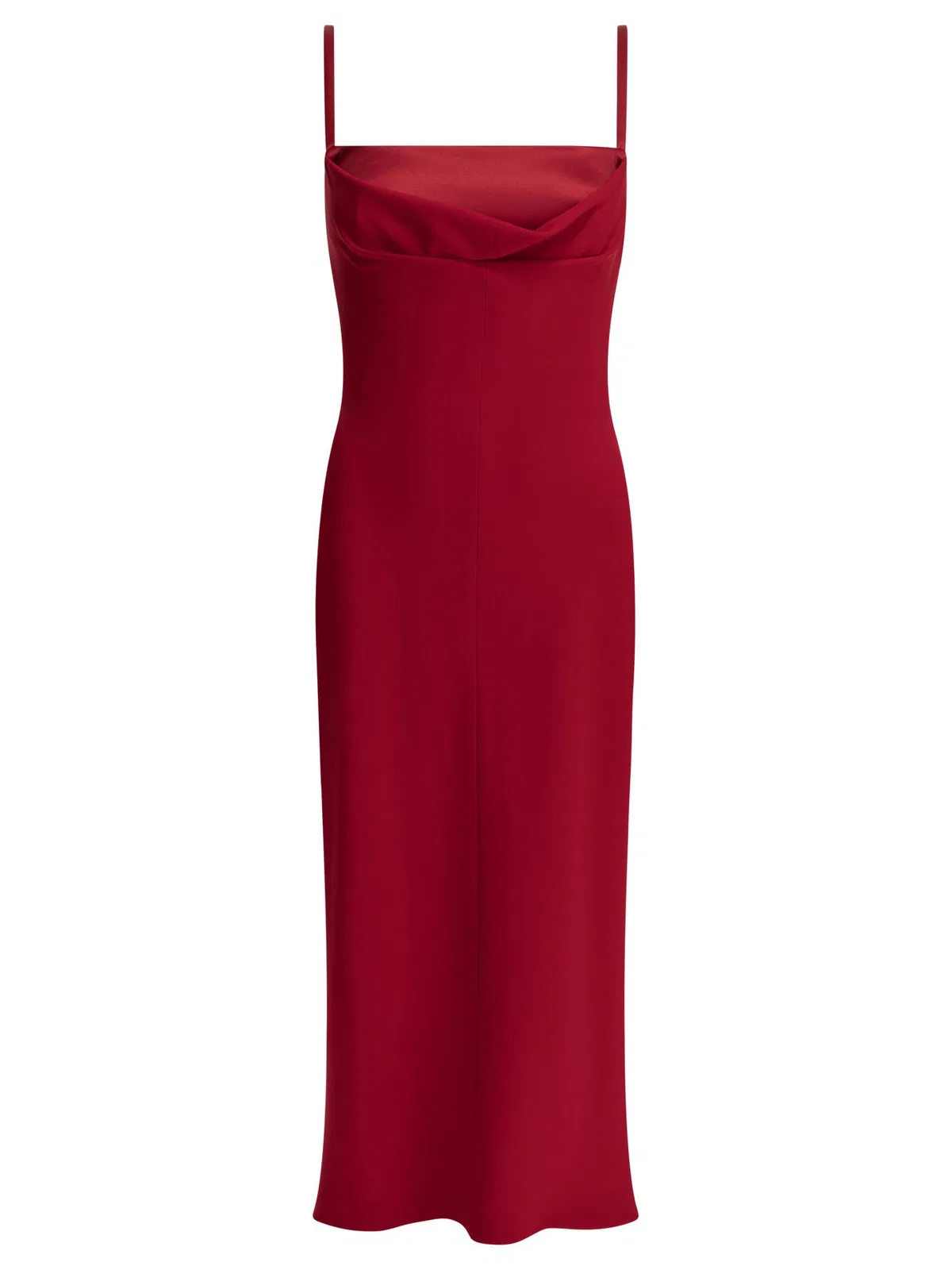 Max mara pianoforte Red Triacetate Polyester Sheath Midi Dre