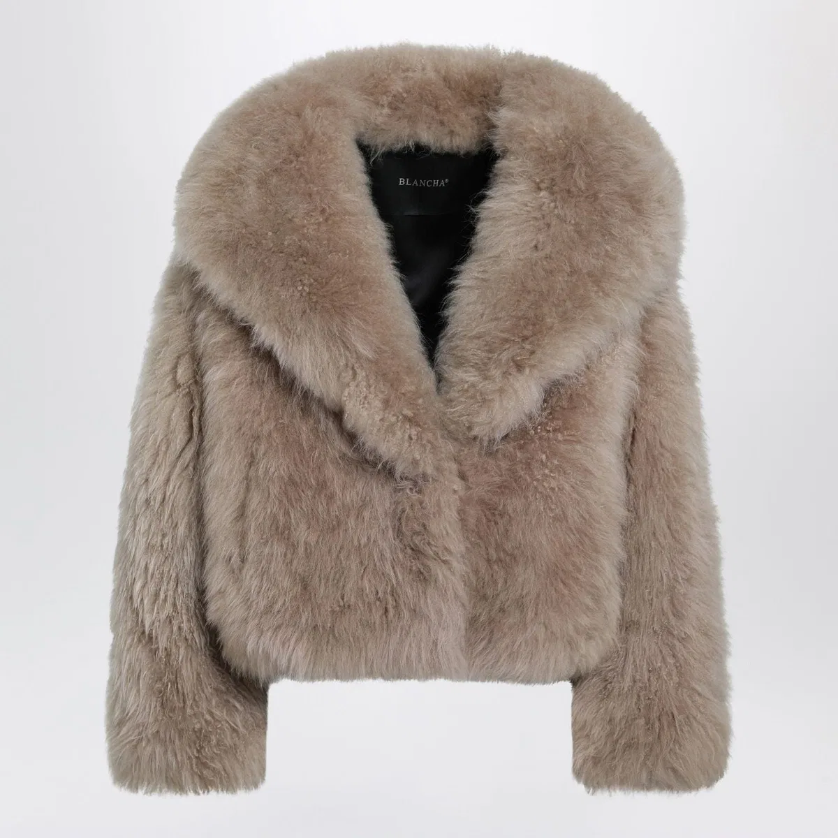 Blancha Short Caramel Fur Jacket