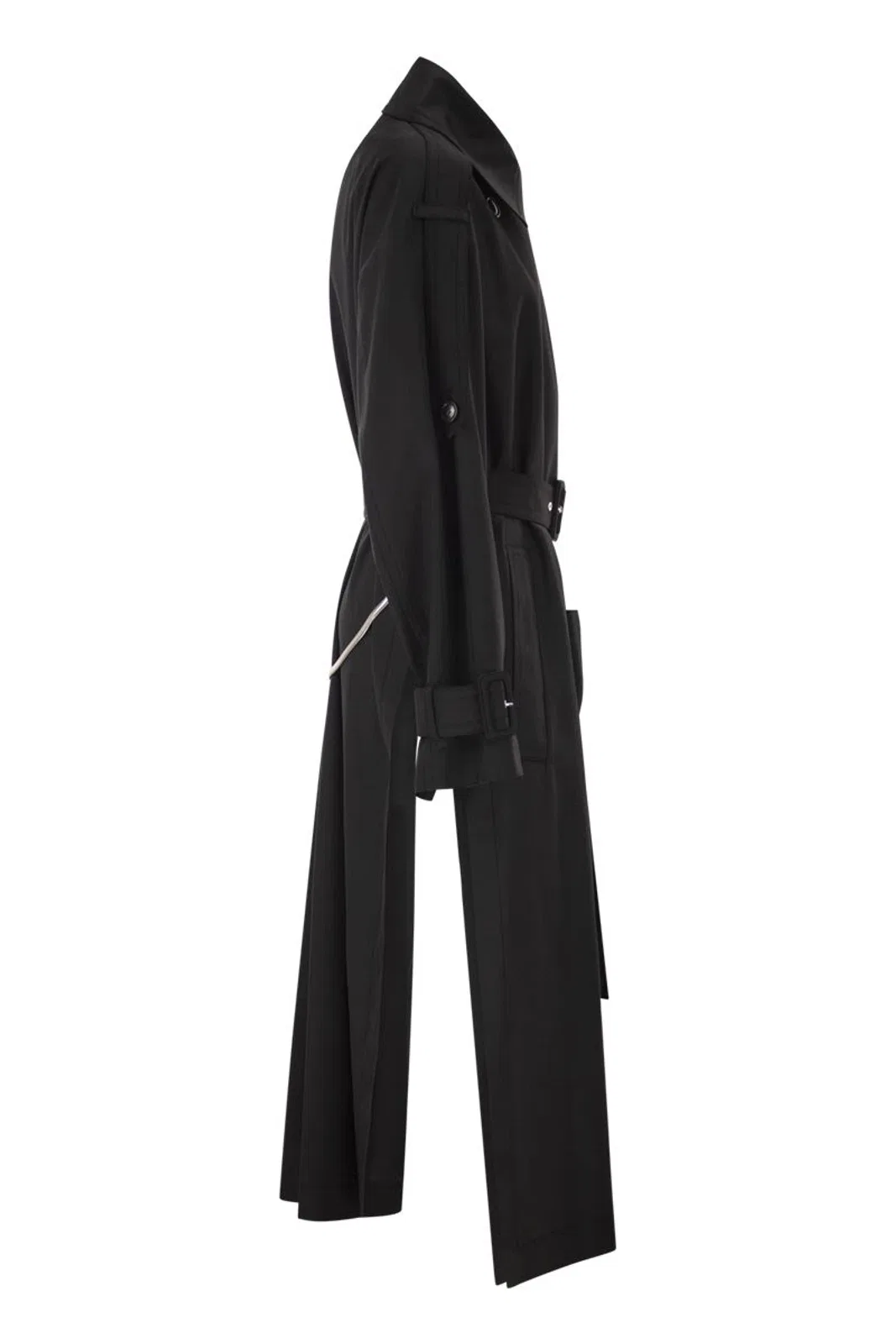 Max Mara Sportmax Spxgocce - Long Trench Coat In Water-Rep
