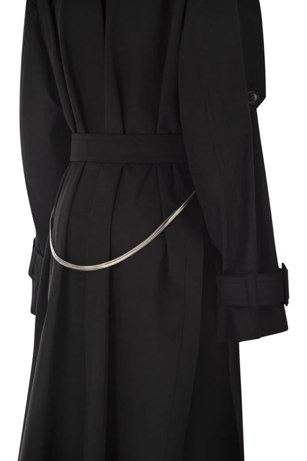 Max Mara Sportmax Spxgocce - Long Trench Coat In Water-Rep