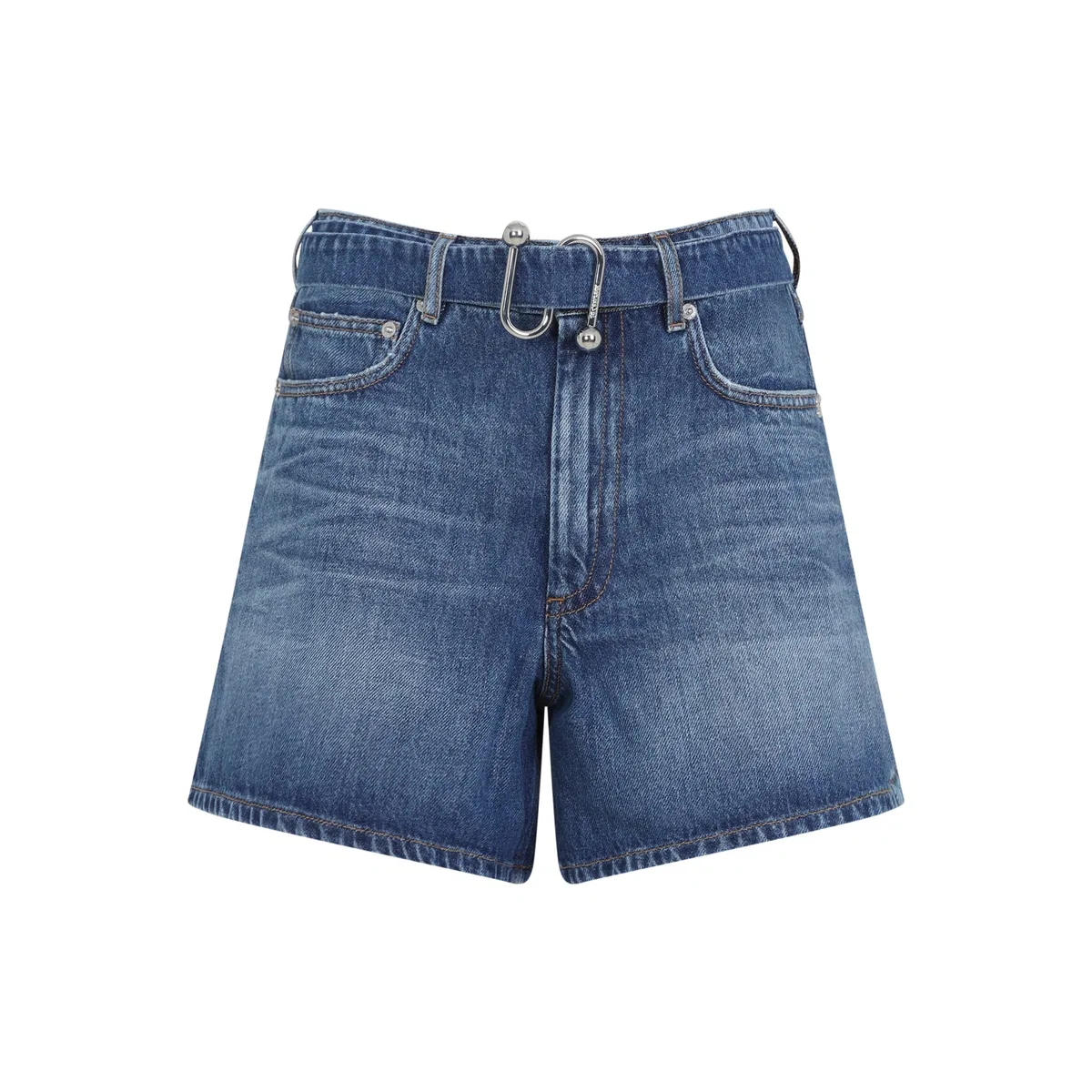 Max Mara Sportmax Medio Vintage Blue Cotton Fiesta Denim S