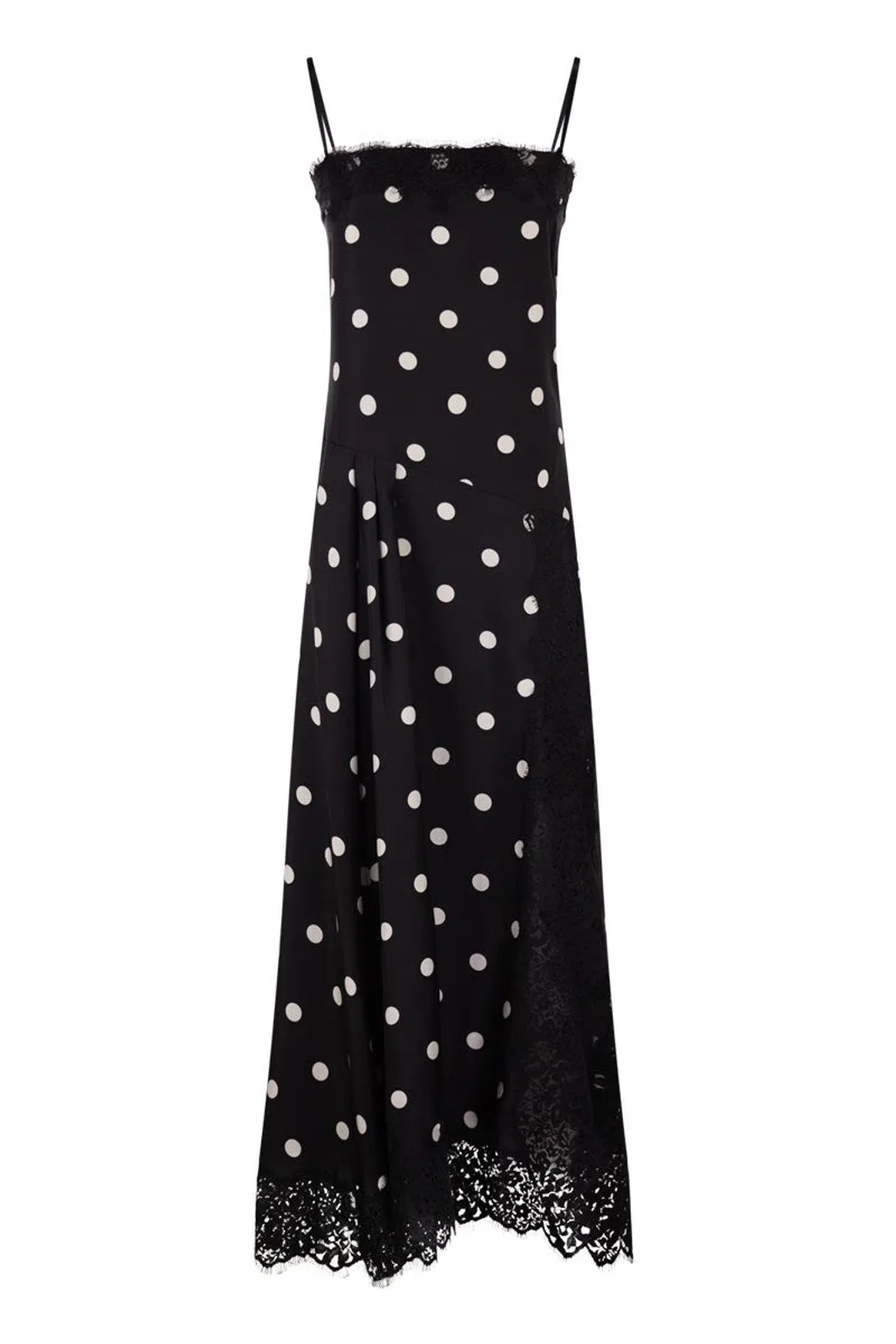 Max Mara Sportmax Lace-Detail Long Dress