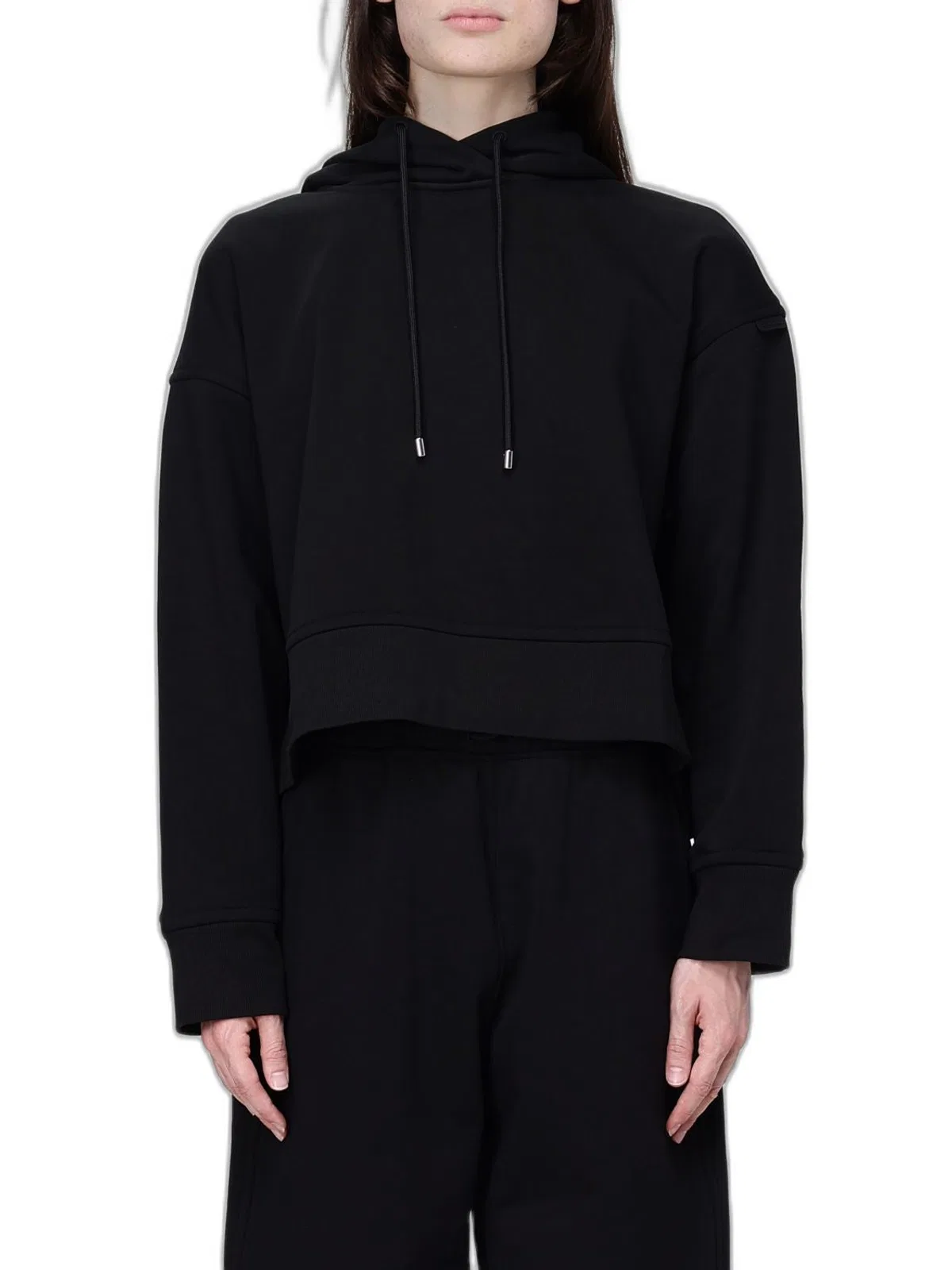 Max Mara Sportmax Spdslogan Hooded Sweatshirt