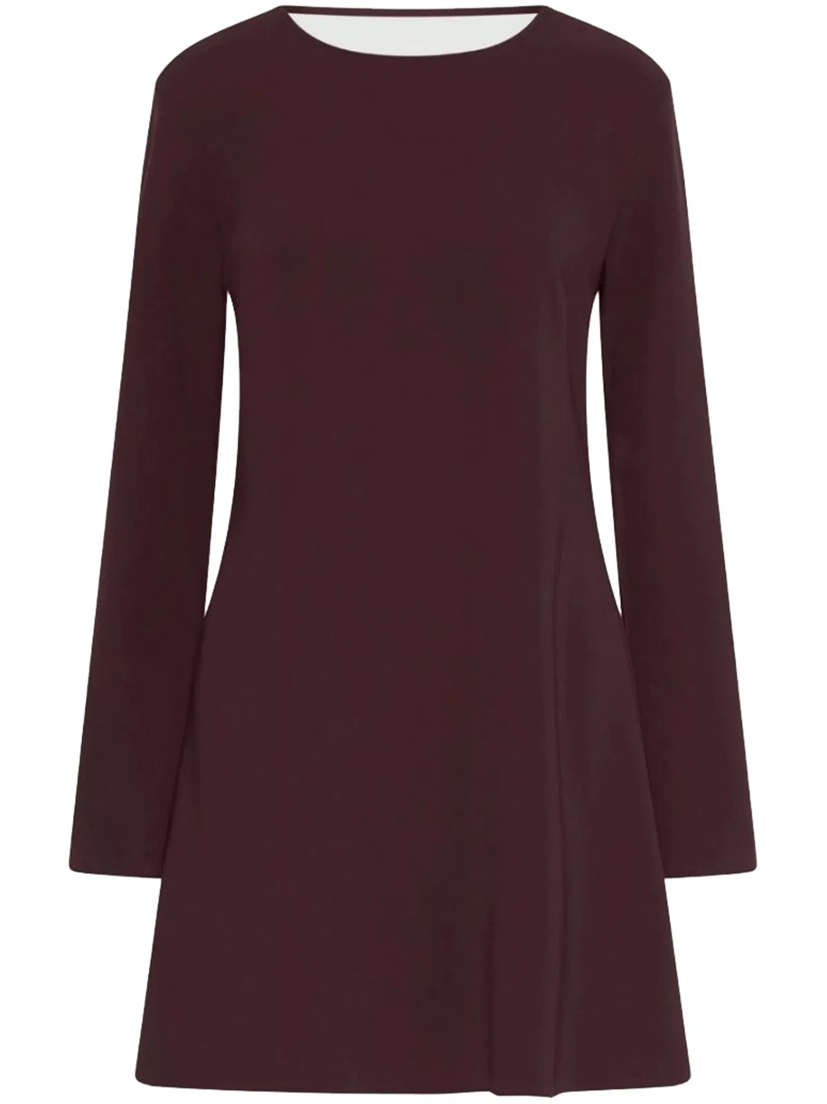 Marella Brown Triacetate Mini Dresses Mllavocado