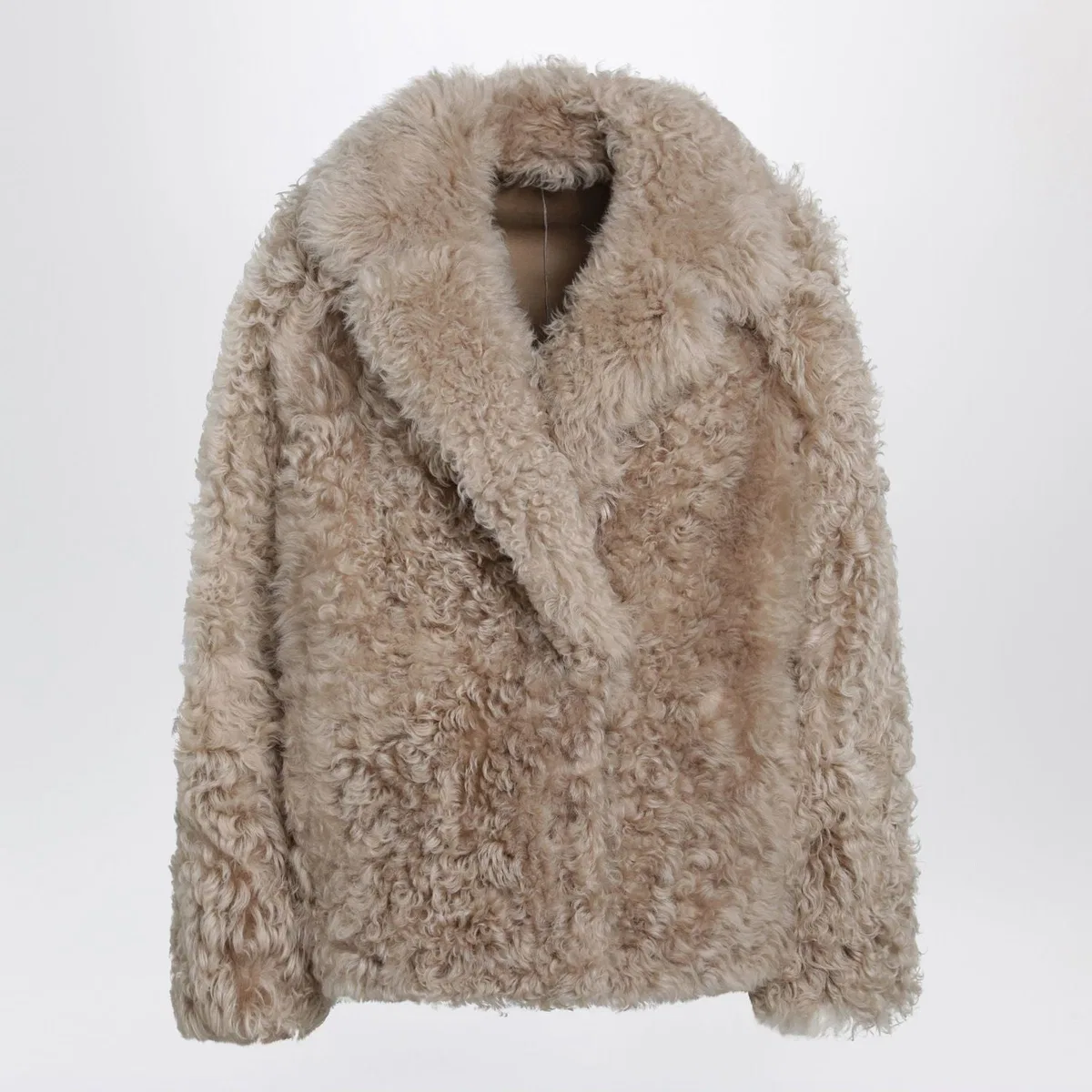 Blancha Short Hazelnut Fur Jacket