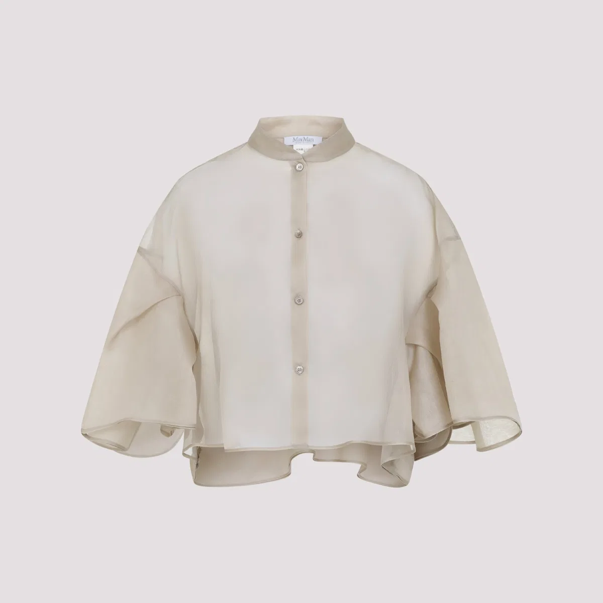Max Mara Donna Organza Cape
