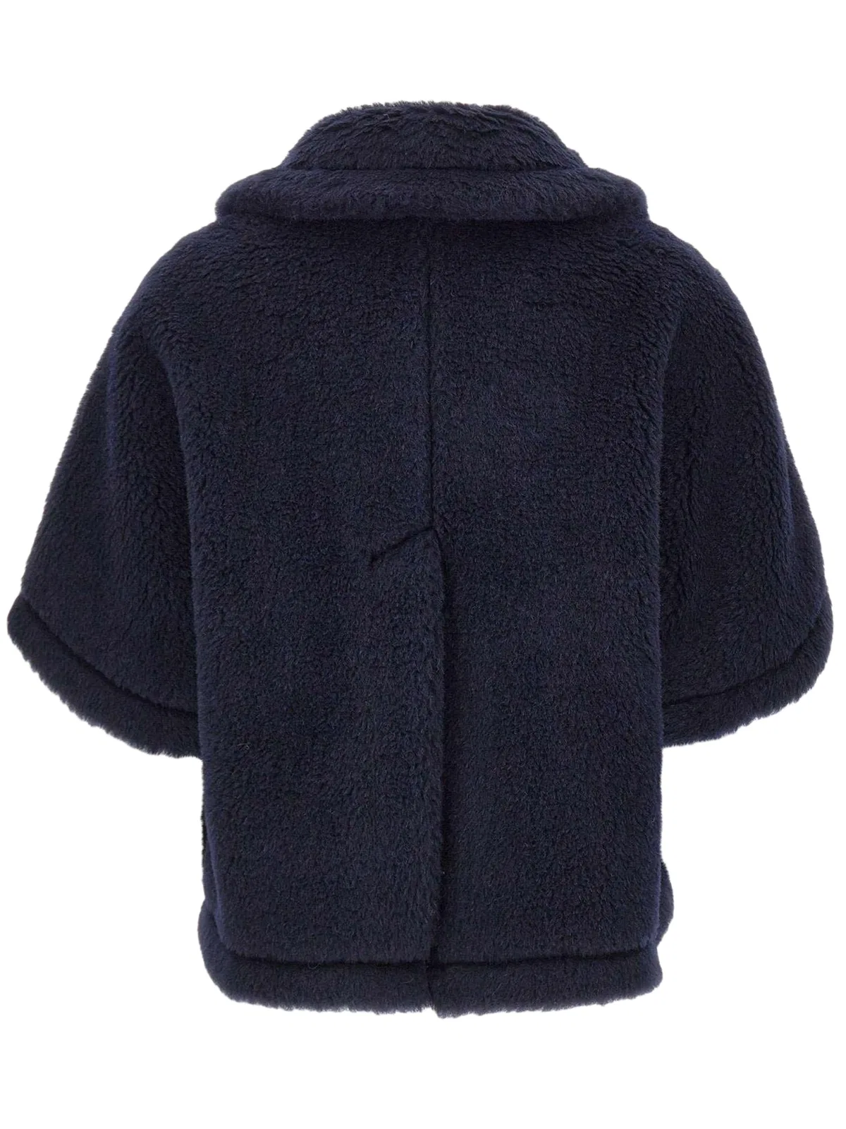 Max Mara Mxacorvino Teddy Fabric Cape