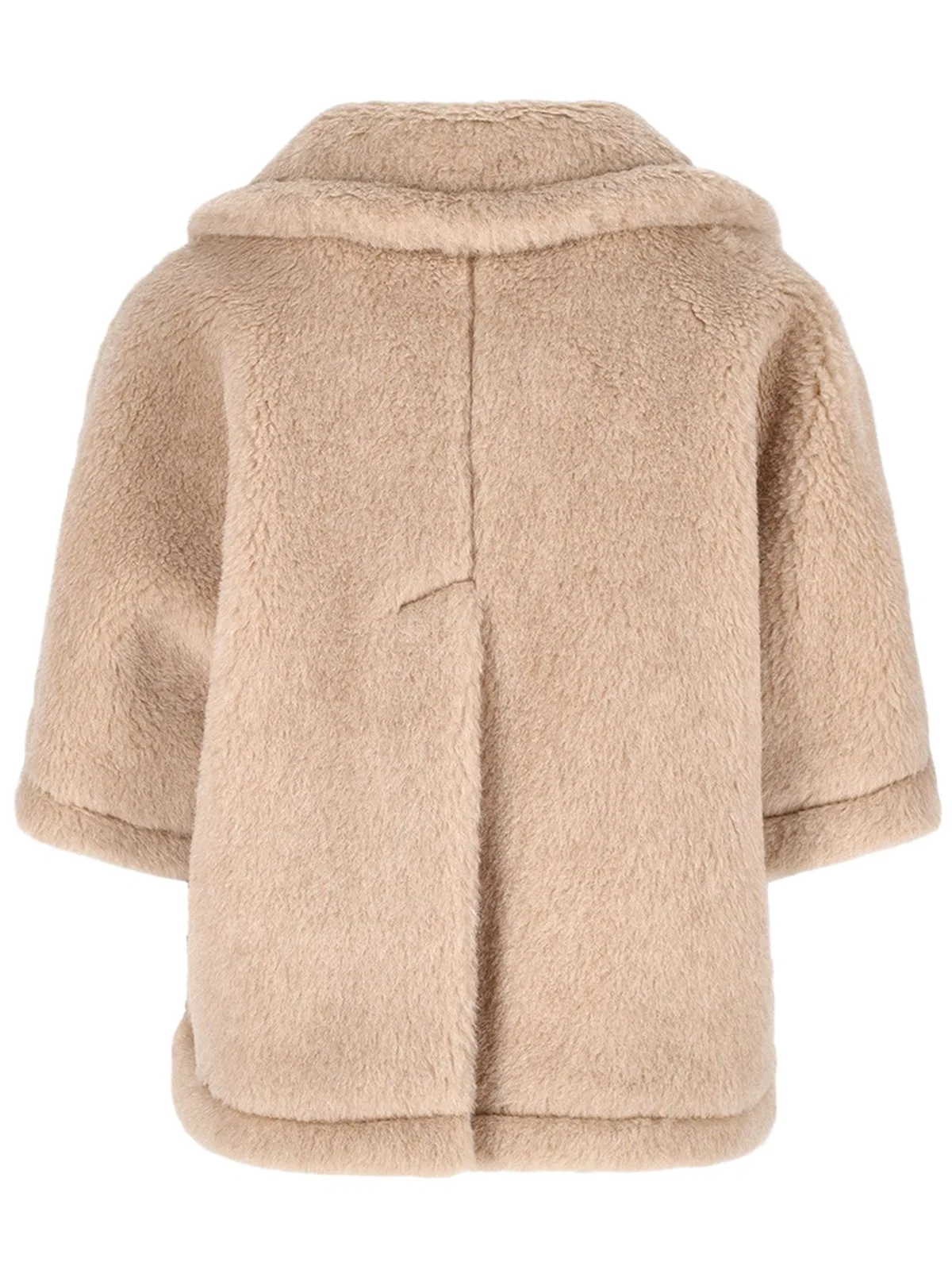 Max Mara Mxacorvino Teddy Fabric Cape