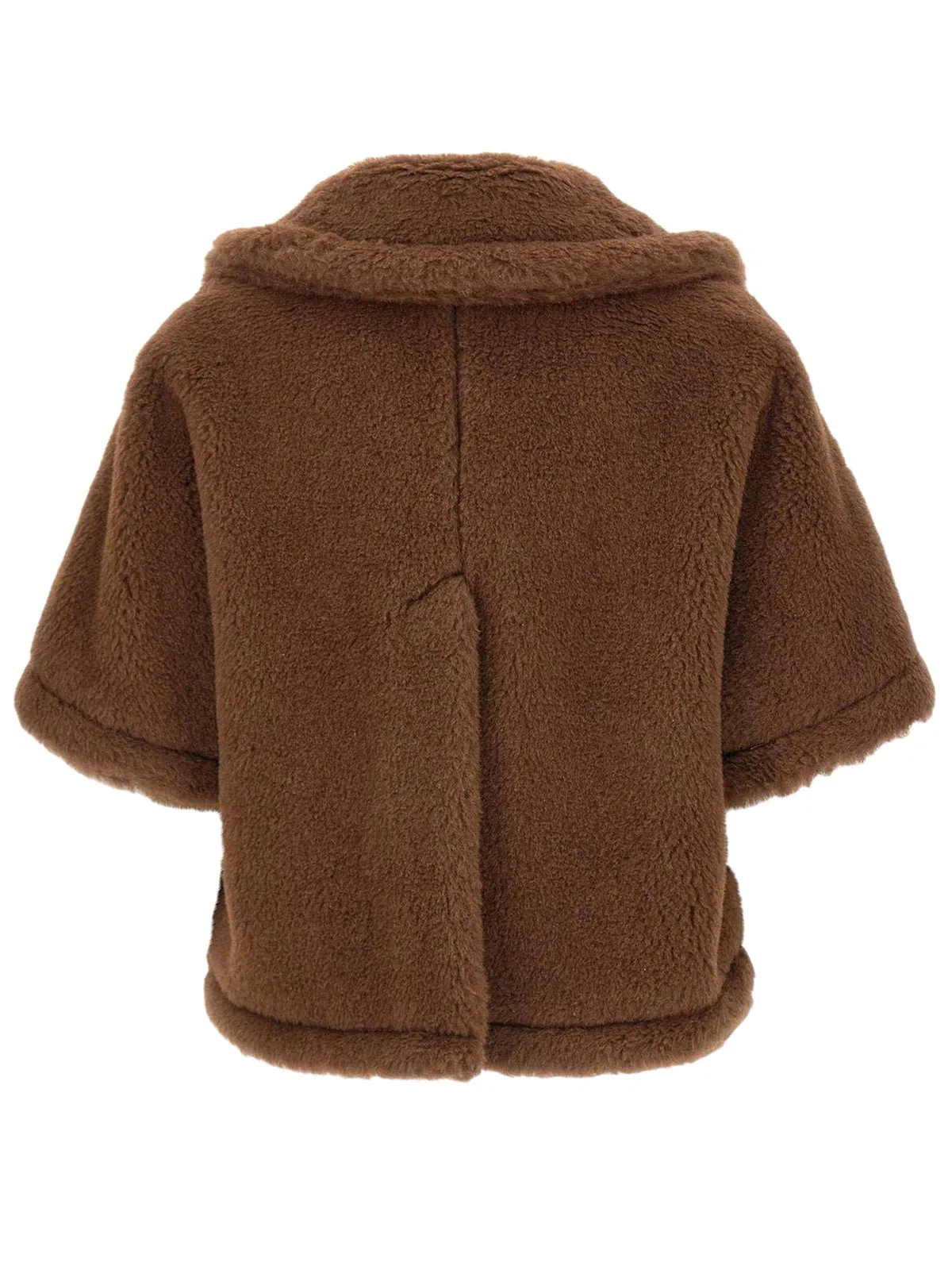 Max Mara Mxacorvino4 Teddy Fabric Cape