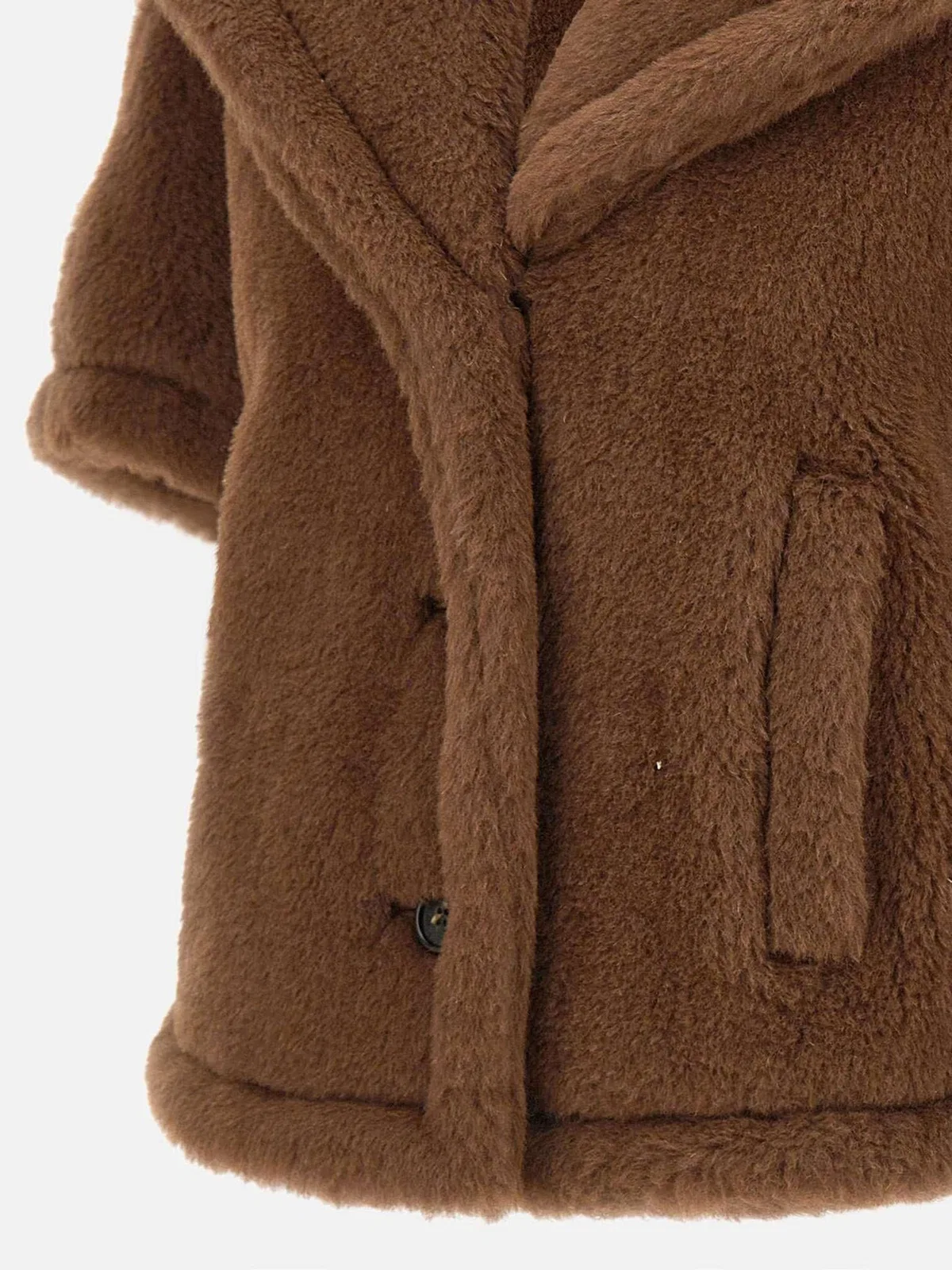 Max Mara Mxacorvino4 Teddy Fabric Cape