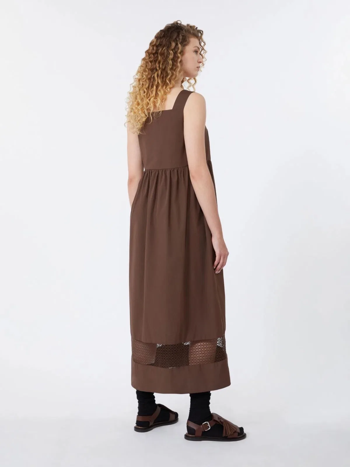 Weekend Max Mara Wkdgola - Sleeveless Cotton Poplin Dress
