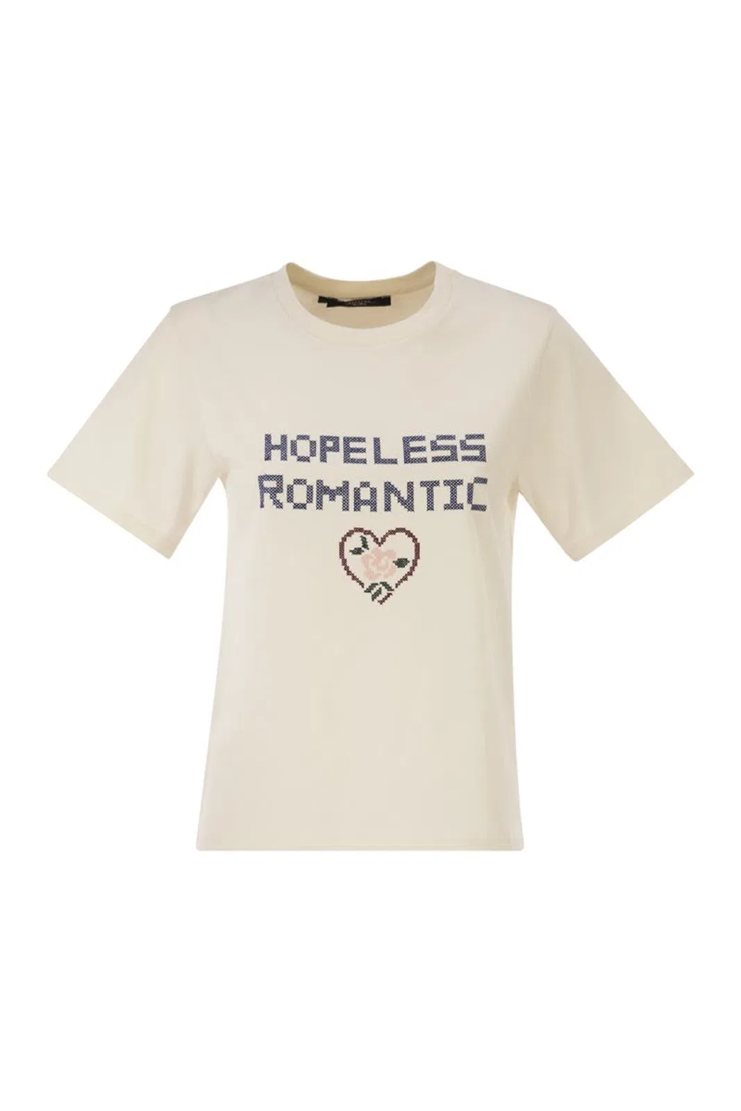 Weekend Max Mara Wkdwest - Cotton T-Shirt With Print And 