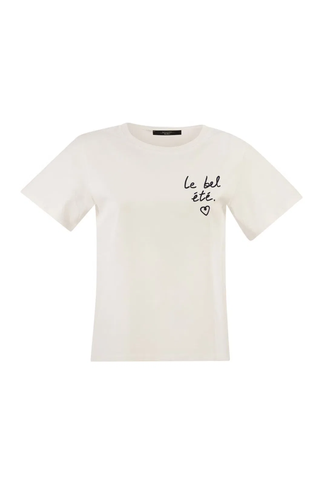 Weekend Max Mara Wkdbora - Jersey T-Shirt With Graphic Pr