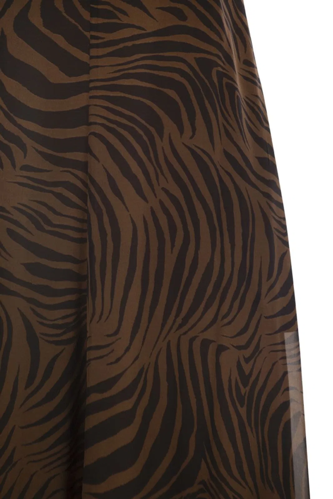 Max Mara Mstsalice - Long Printed Silk Halterneck