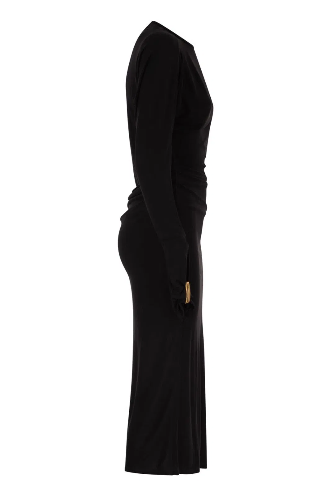 Max Mara Mstsalvo - Draped Viscose Jersey Midi Dr