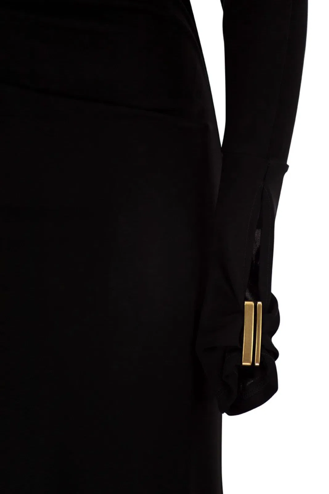 Max Mara Mstsalvo - Draped Viscose Jersey Midi Dr