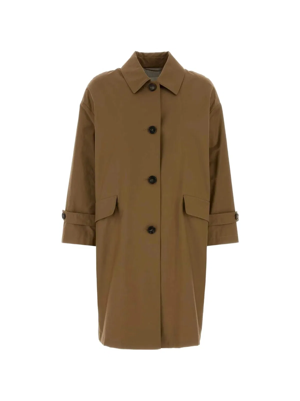 Max Mara The Cube Petali Brown Trench Coat
