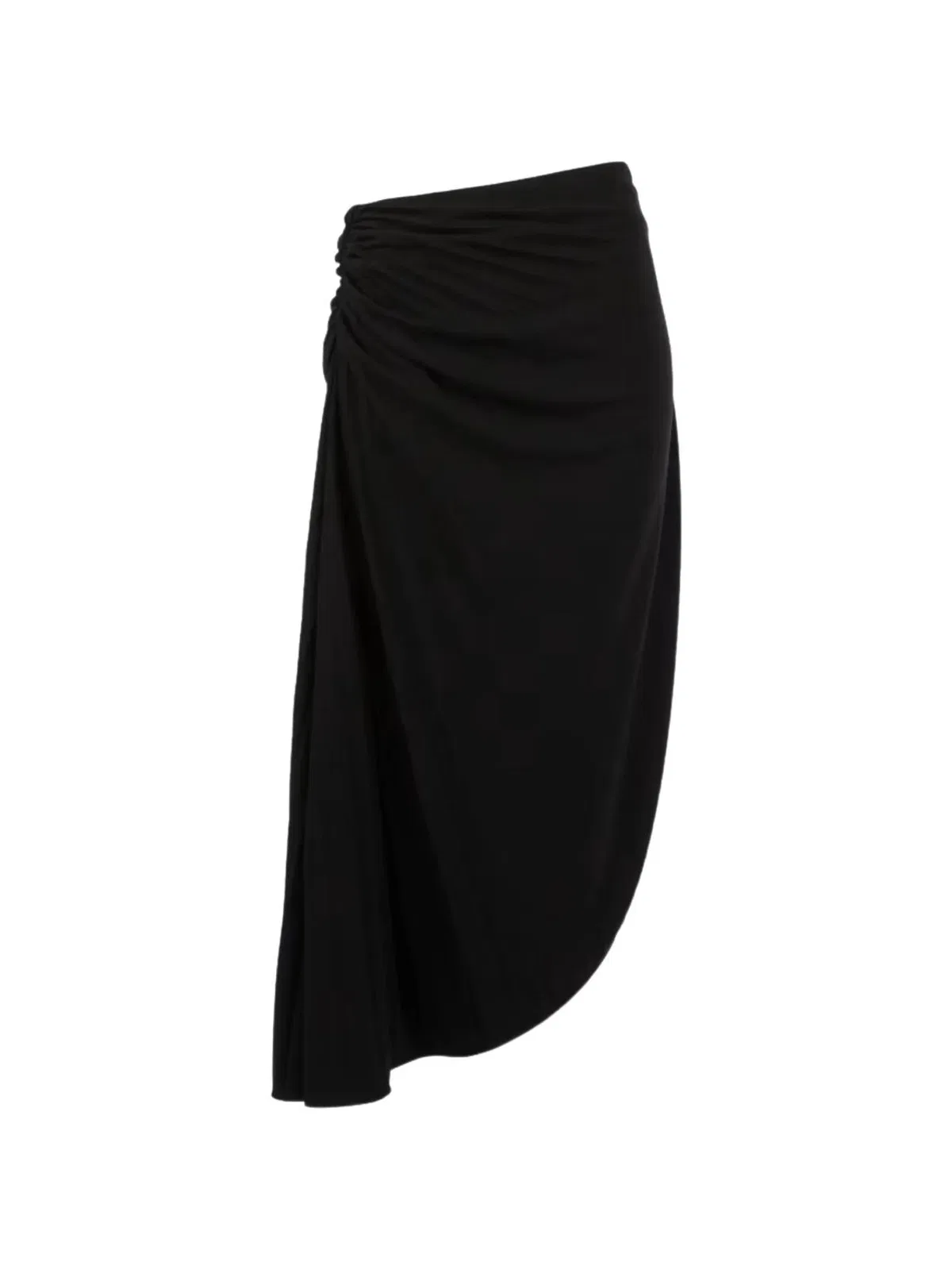 Twin-Set Twinset Gathered Slit Midi Skirt
