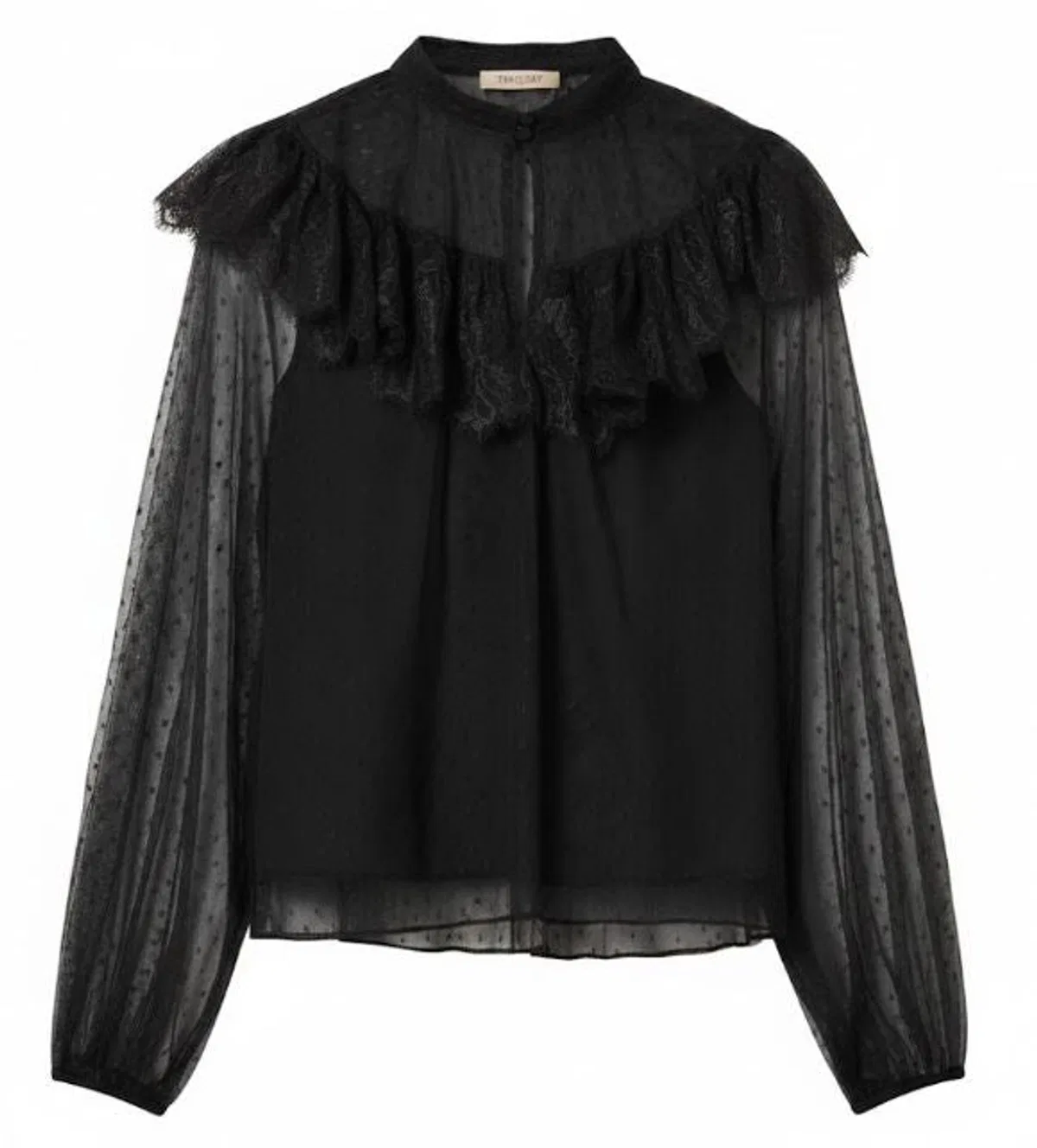 Twin-Set Black Cotton Casual Shirt