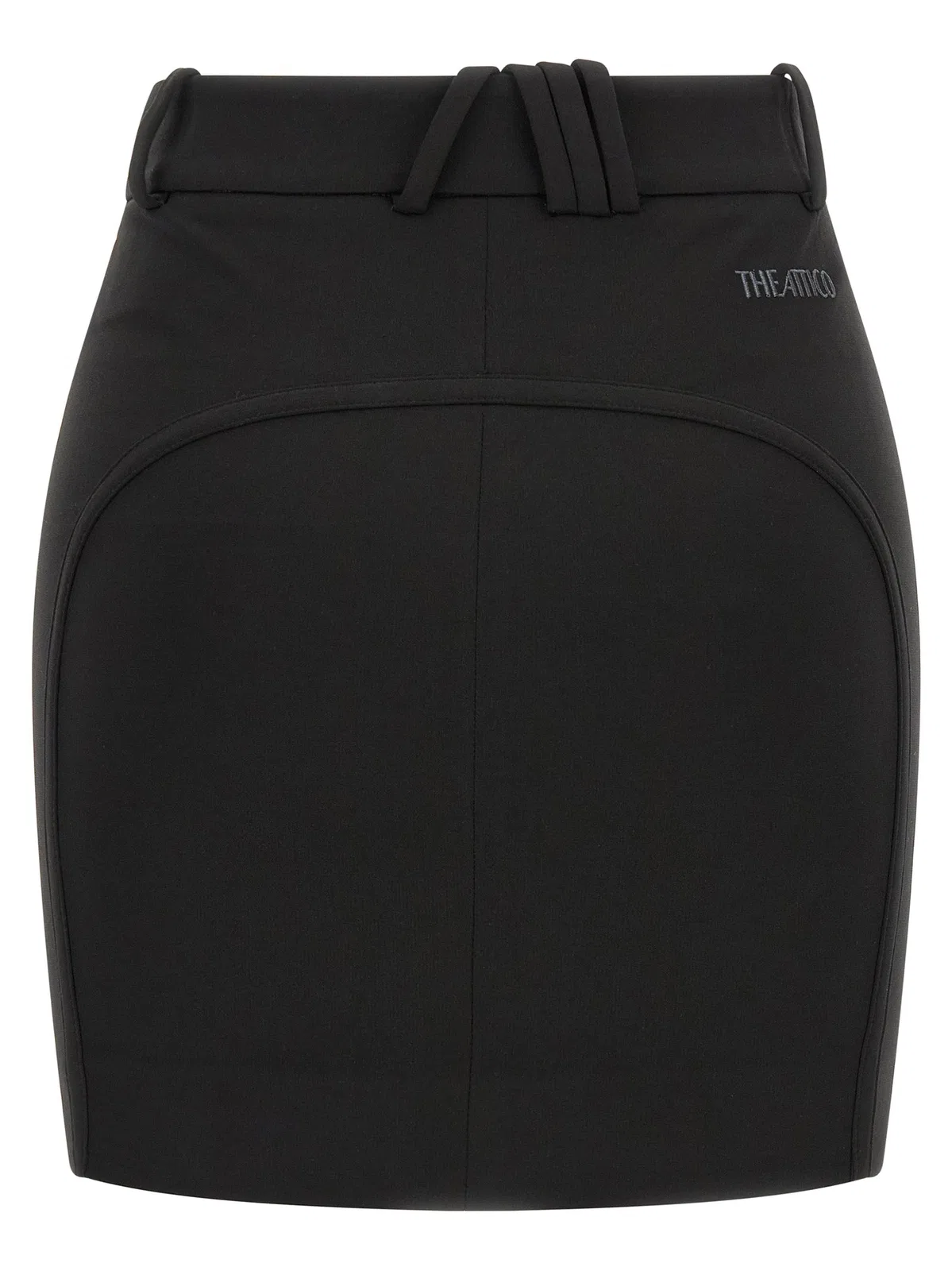 The Attico Metal Plate Skirt