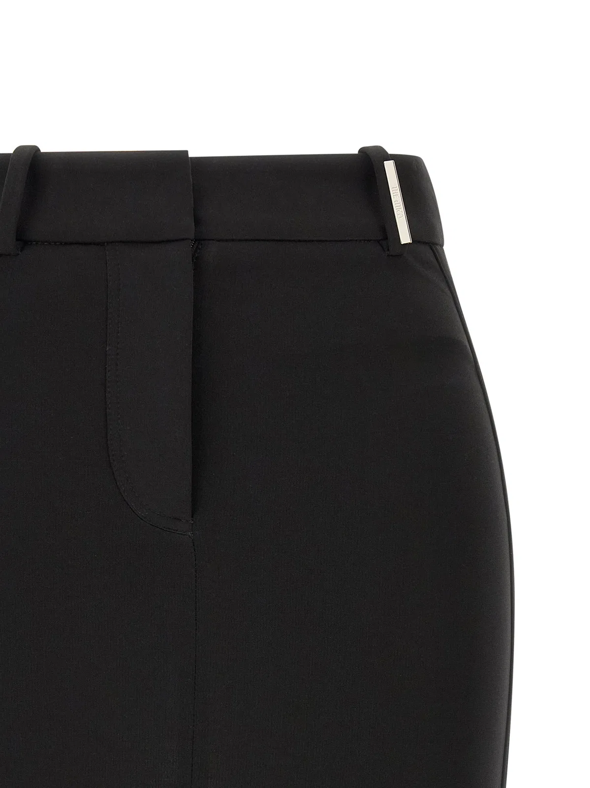 The Attico Metal Plate Skirt