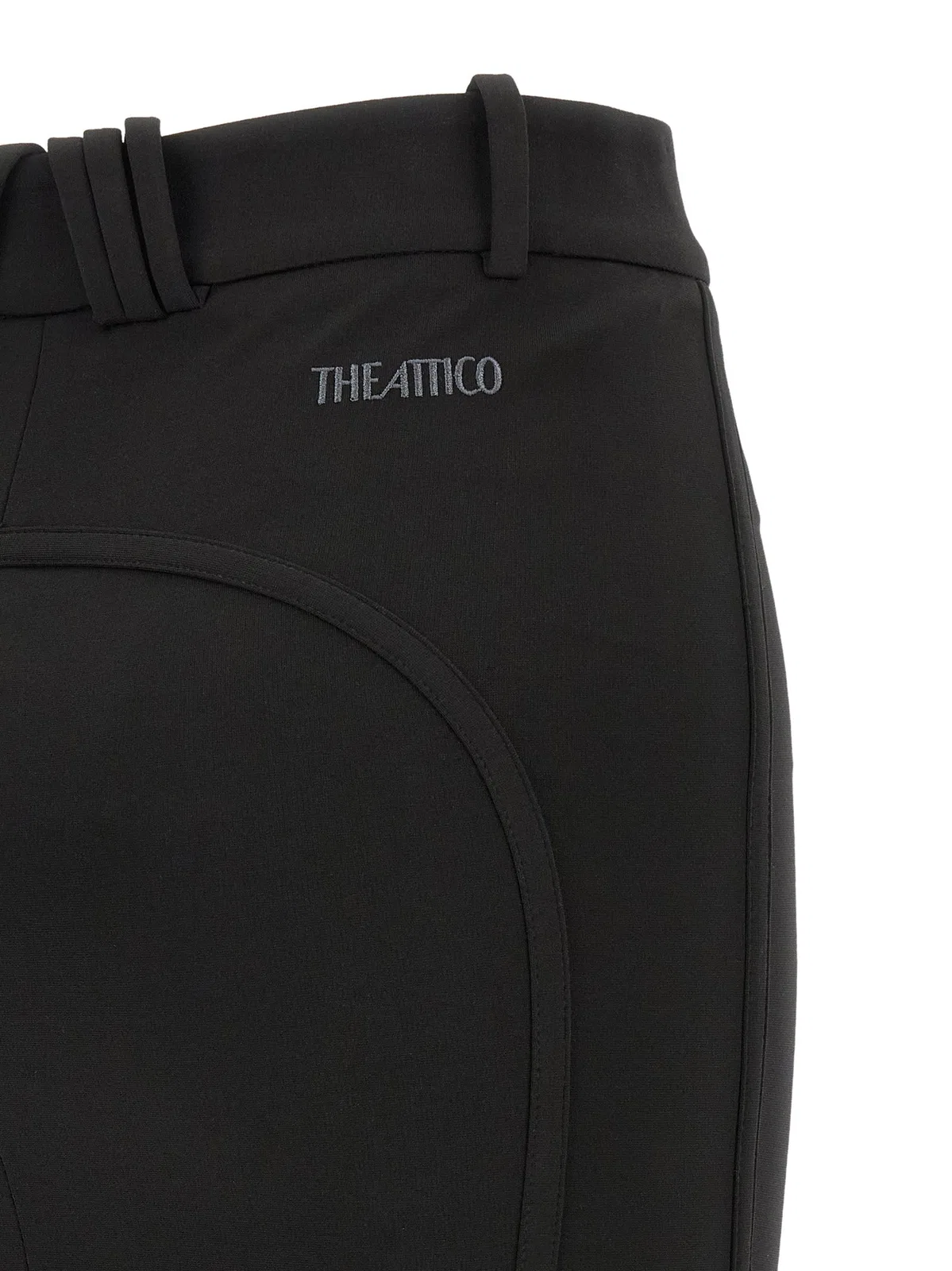 The Attico Metal Plate Skirt