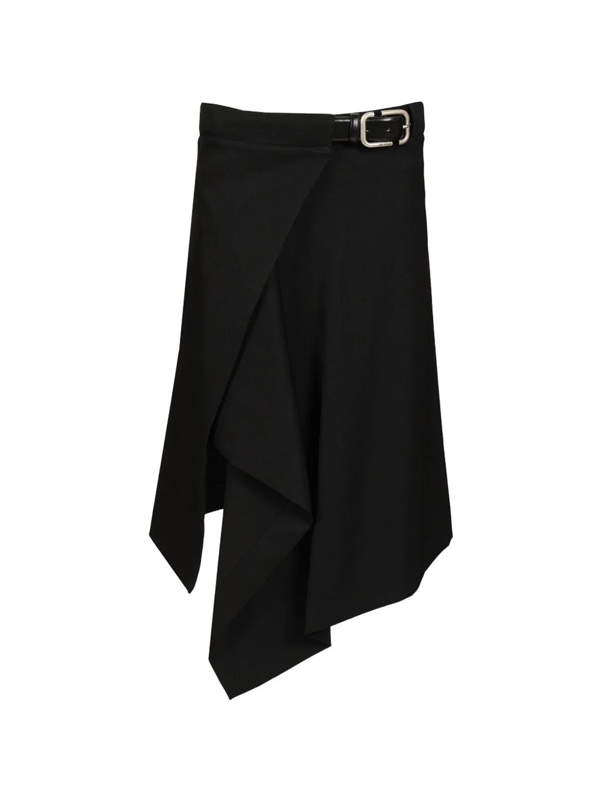 The Attico Wool Midi Skirt