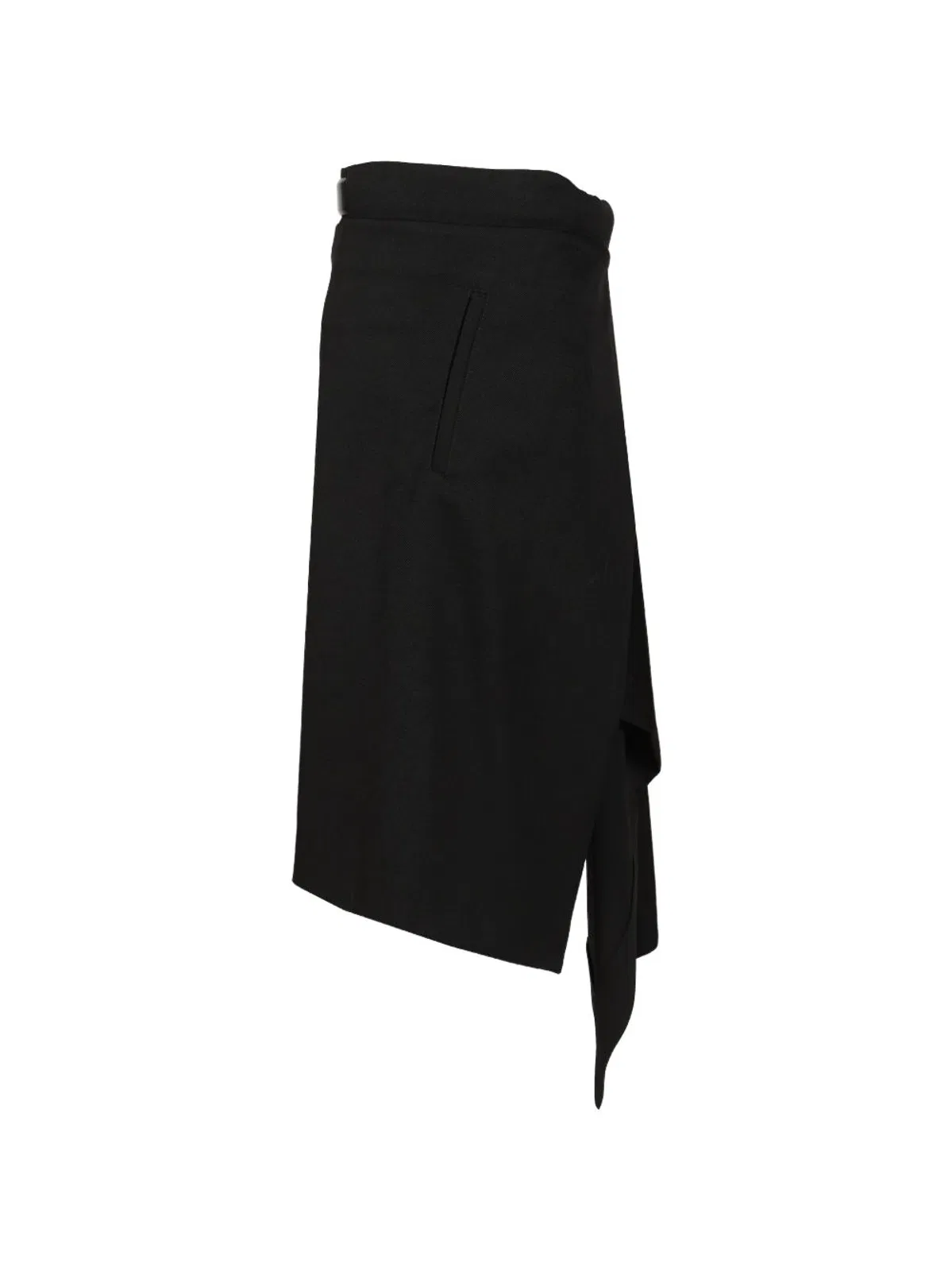 The Attico Wool Midi Skirt