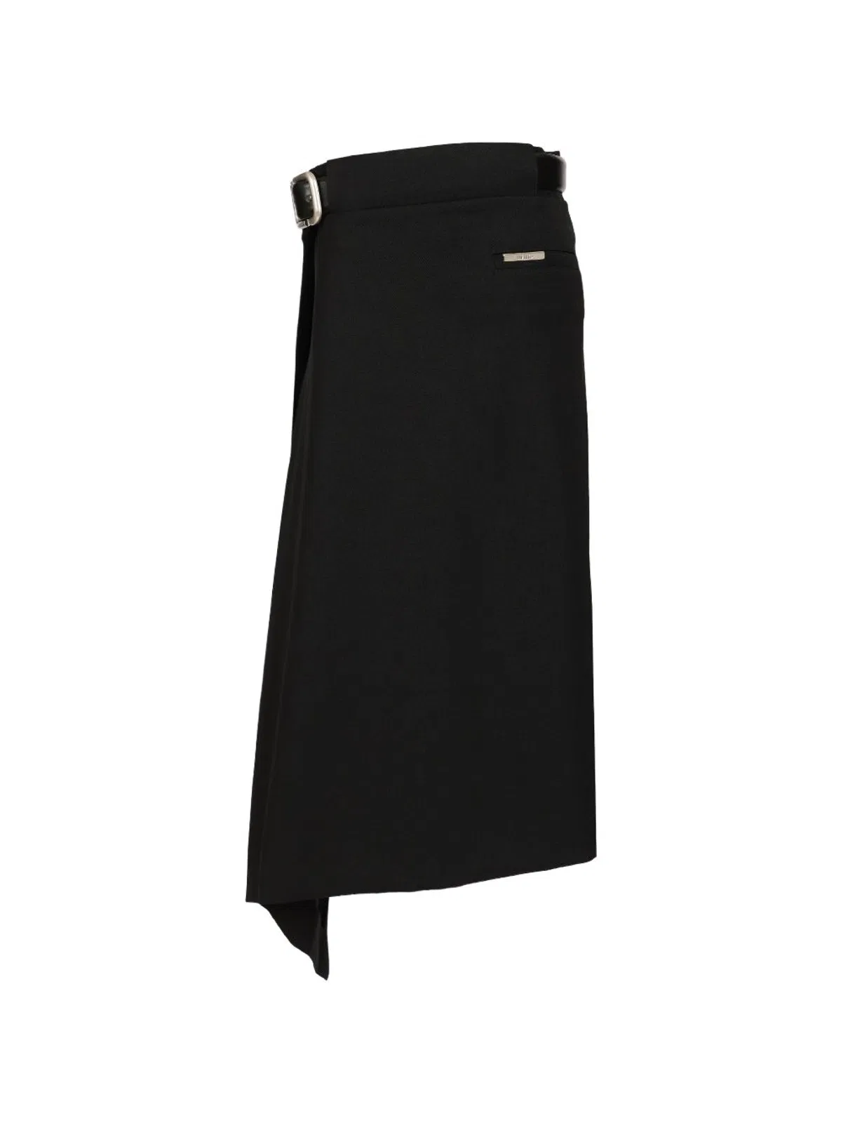 The Attico Wool Midi Skirt