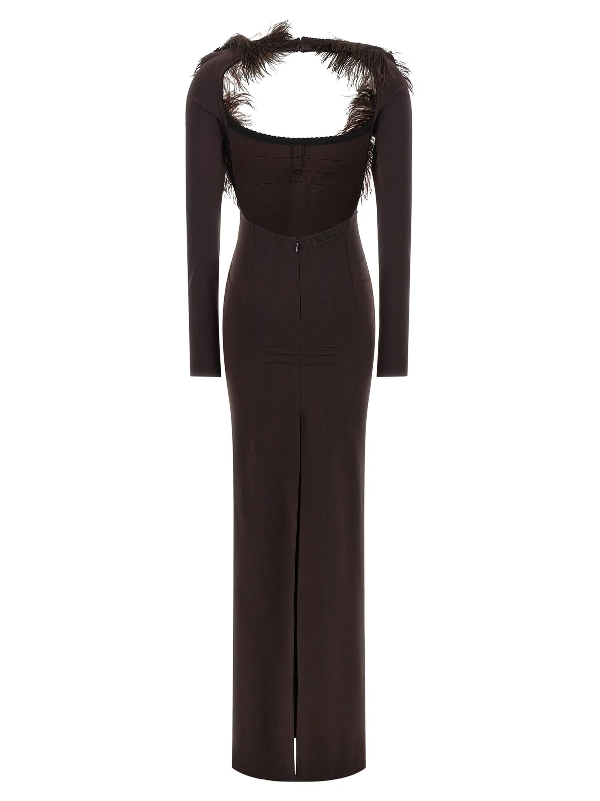 The Attico Feather Dress